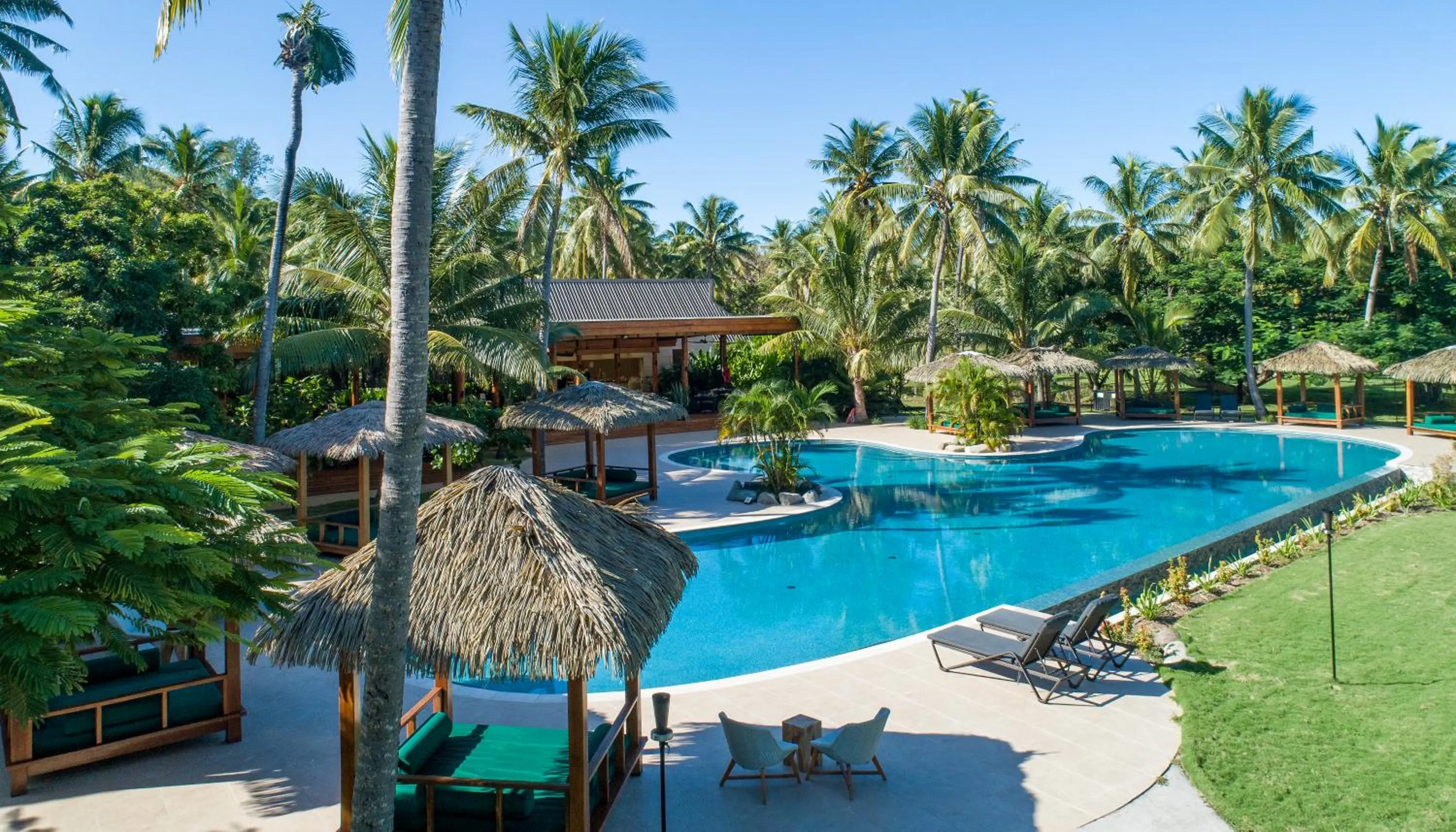 Swimming pool in Lomani Island Resort & Spa