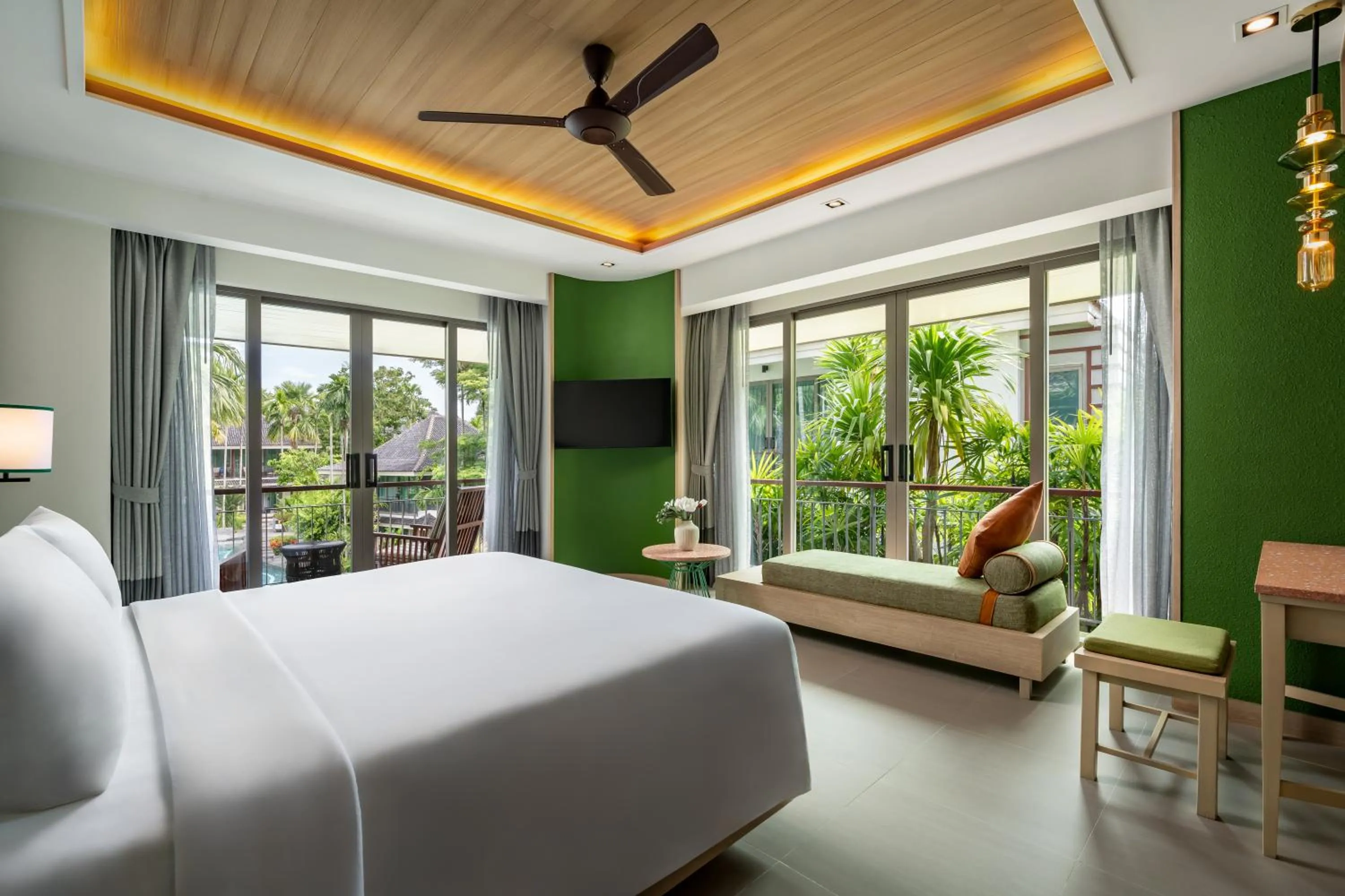 Bed in Mandarava Resort and Spa, Karon Beach