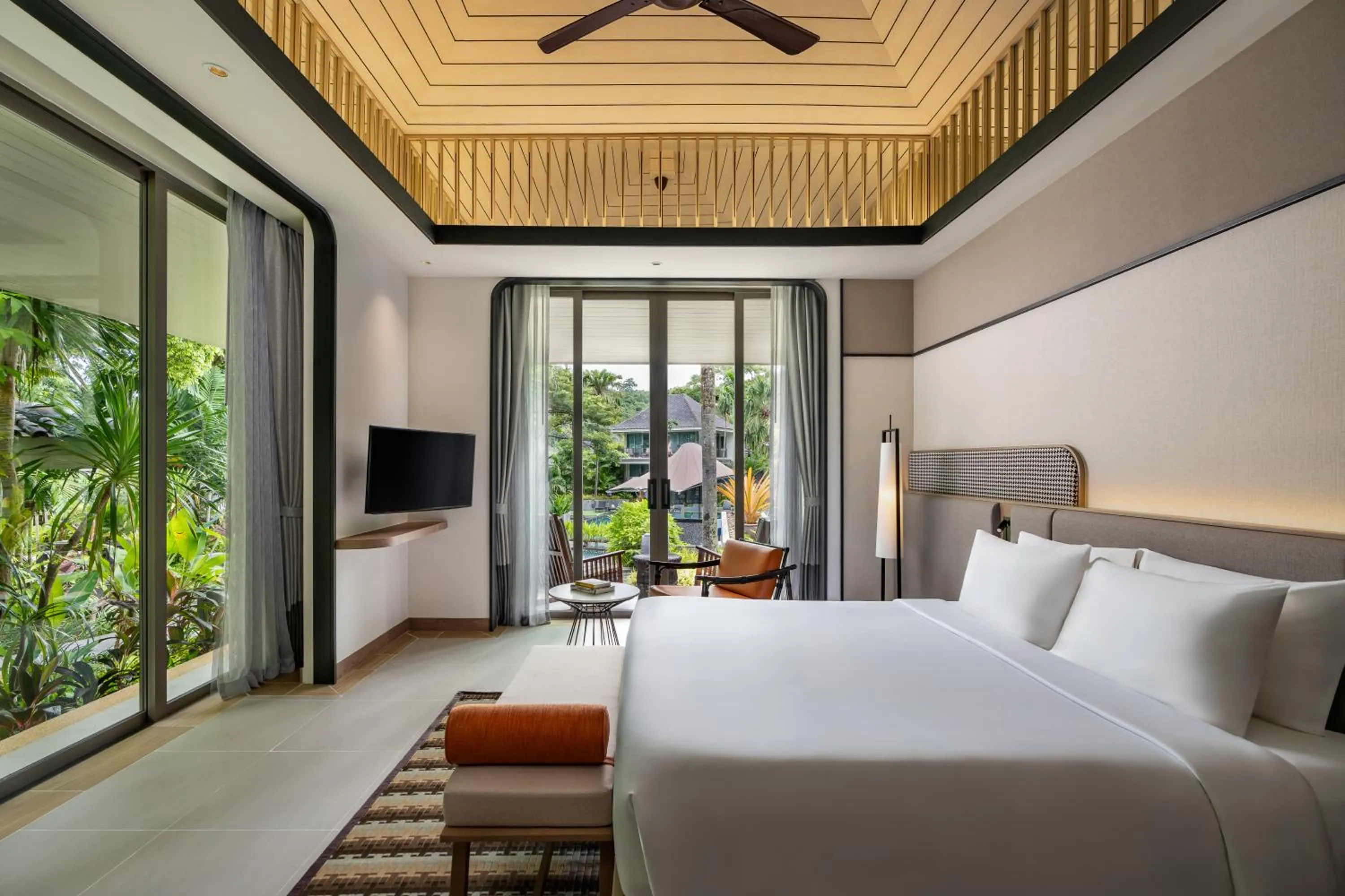 Bed in Mandarava Resort and Spa, Karon Beach