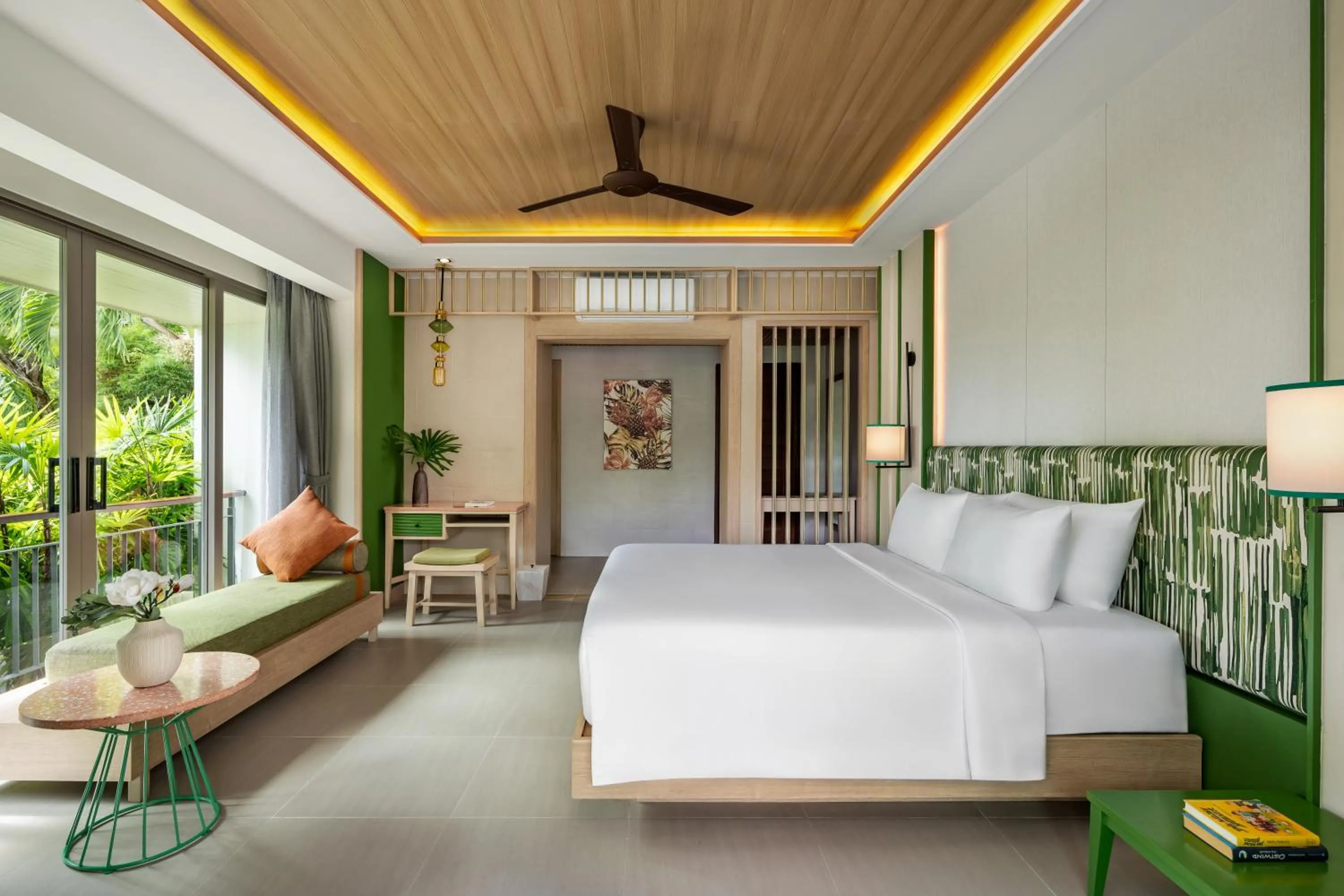 Bed in Mandarava Resort and Spa, Karon Beach
