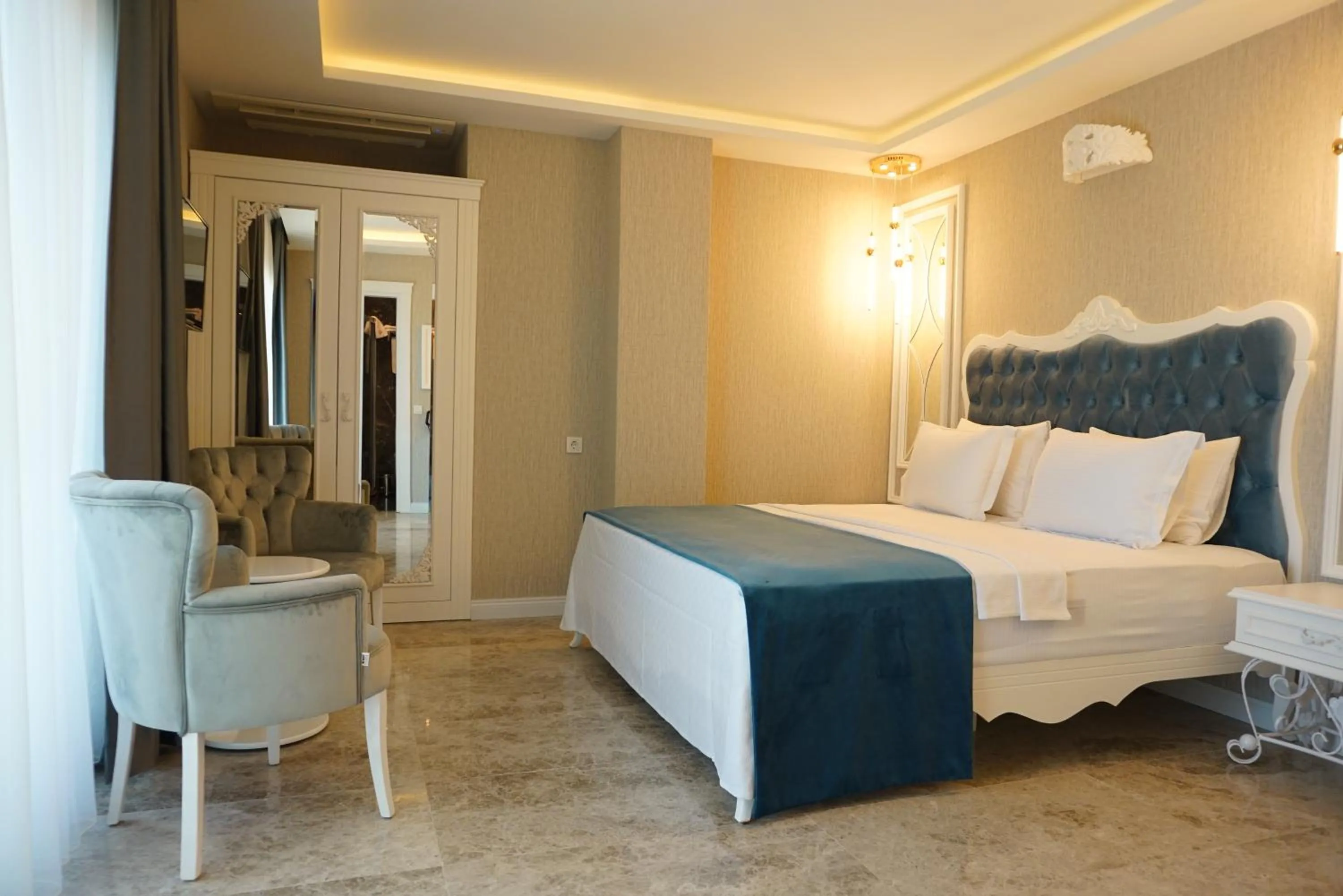 Bed in Kıvrakzade Otel