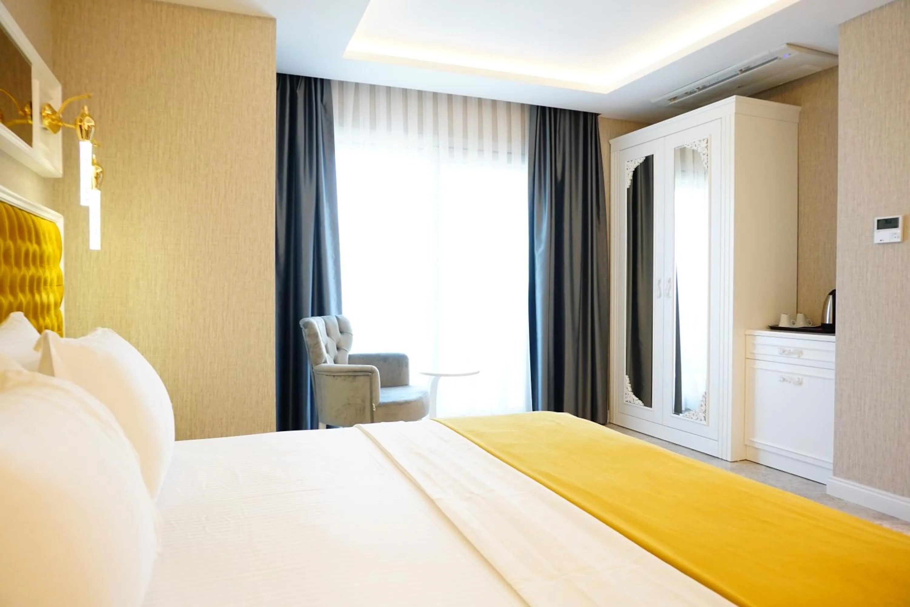 Bed in Kıvrakzade Otel