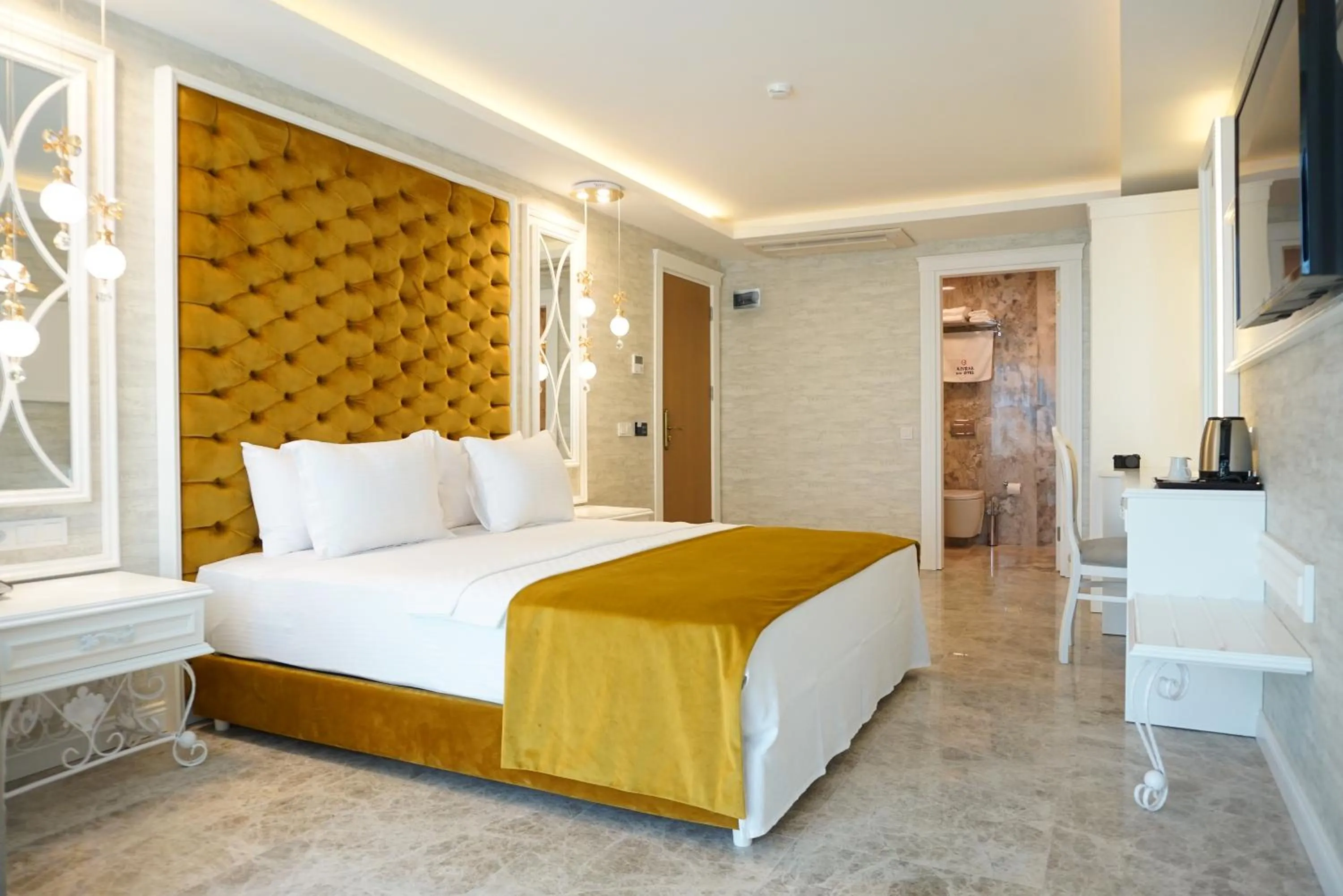 Bed in Kıvrakzade Otel