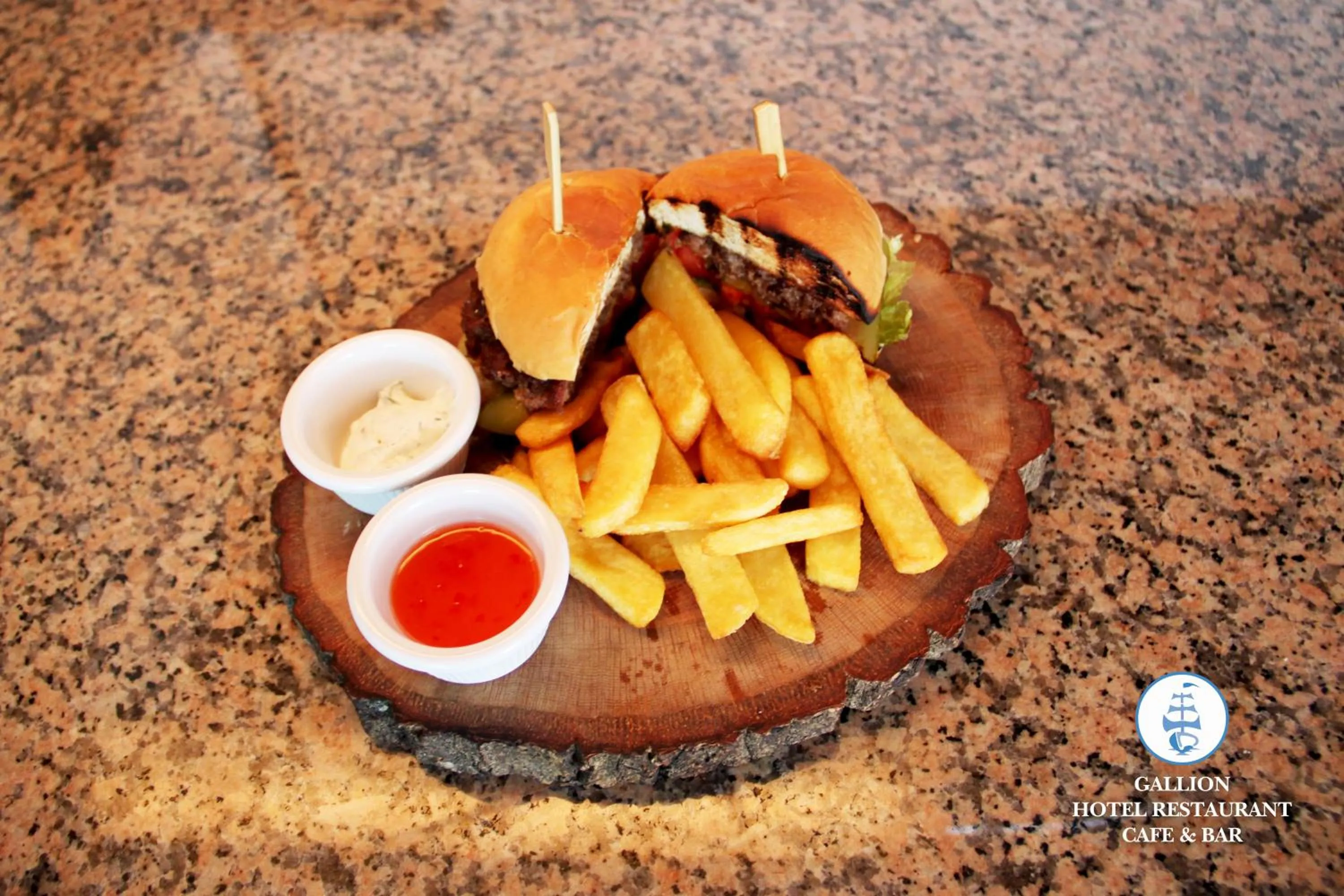 Food close-up in Gallion Hotel