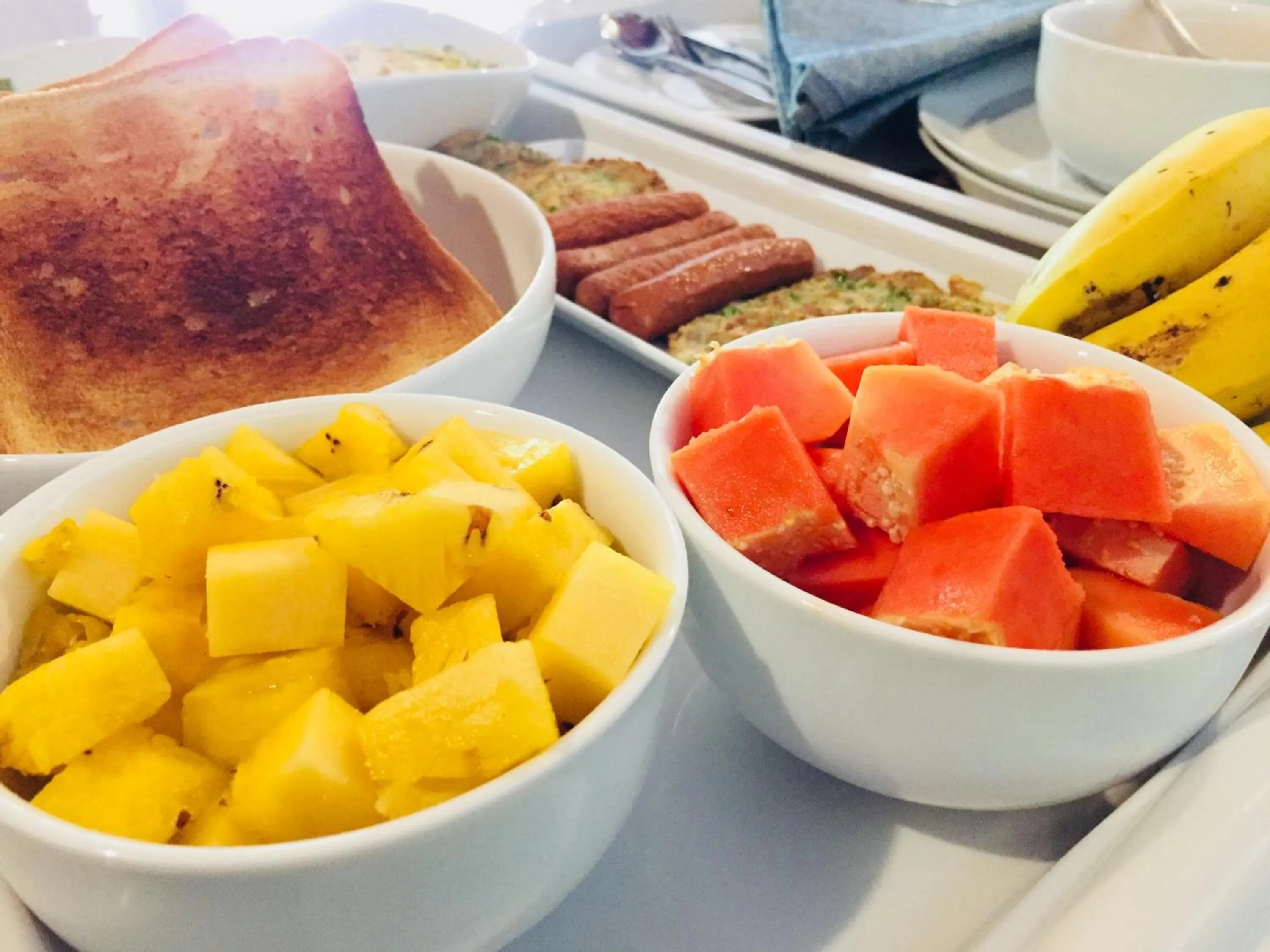 Continental breakfast in MA Villa Unawatuna