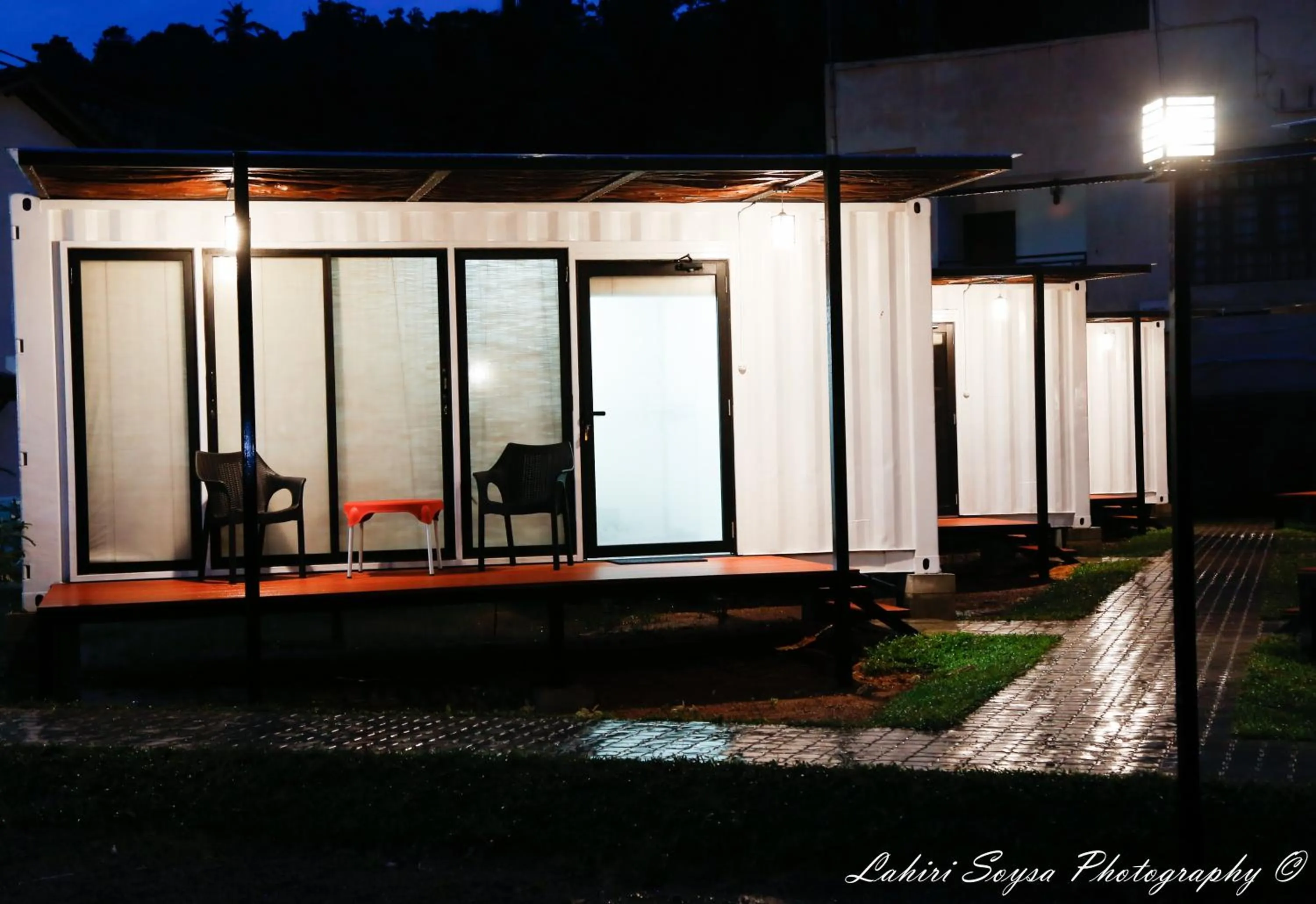 Floor plan in MA Villa Unawatuna