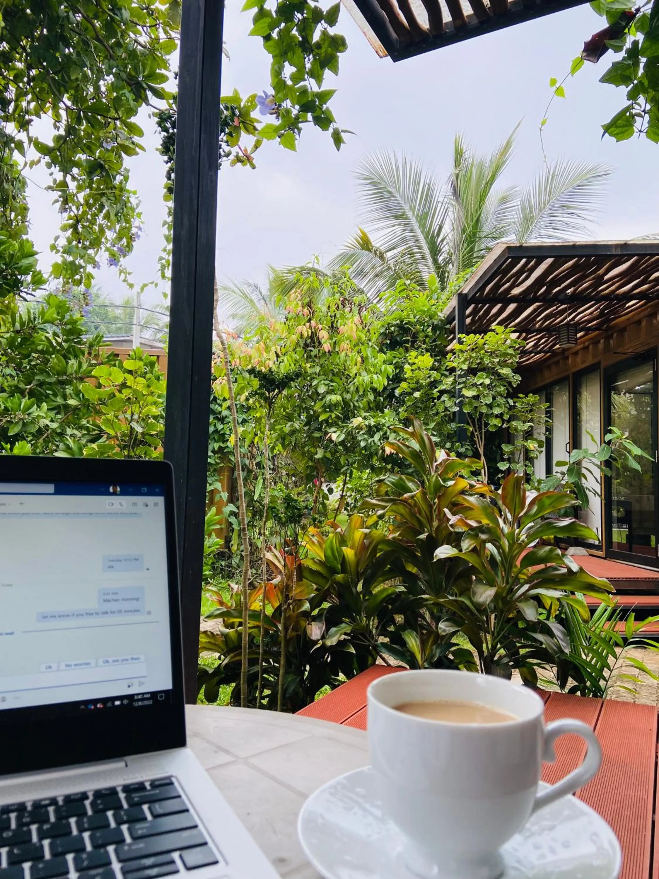 Patio in MA Villa Unawatuna