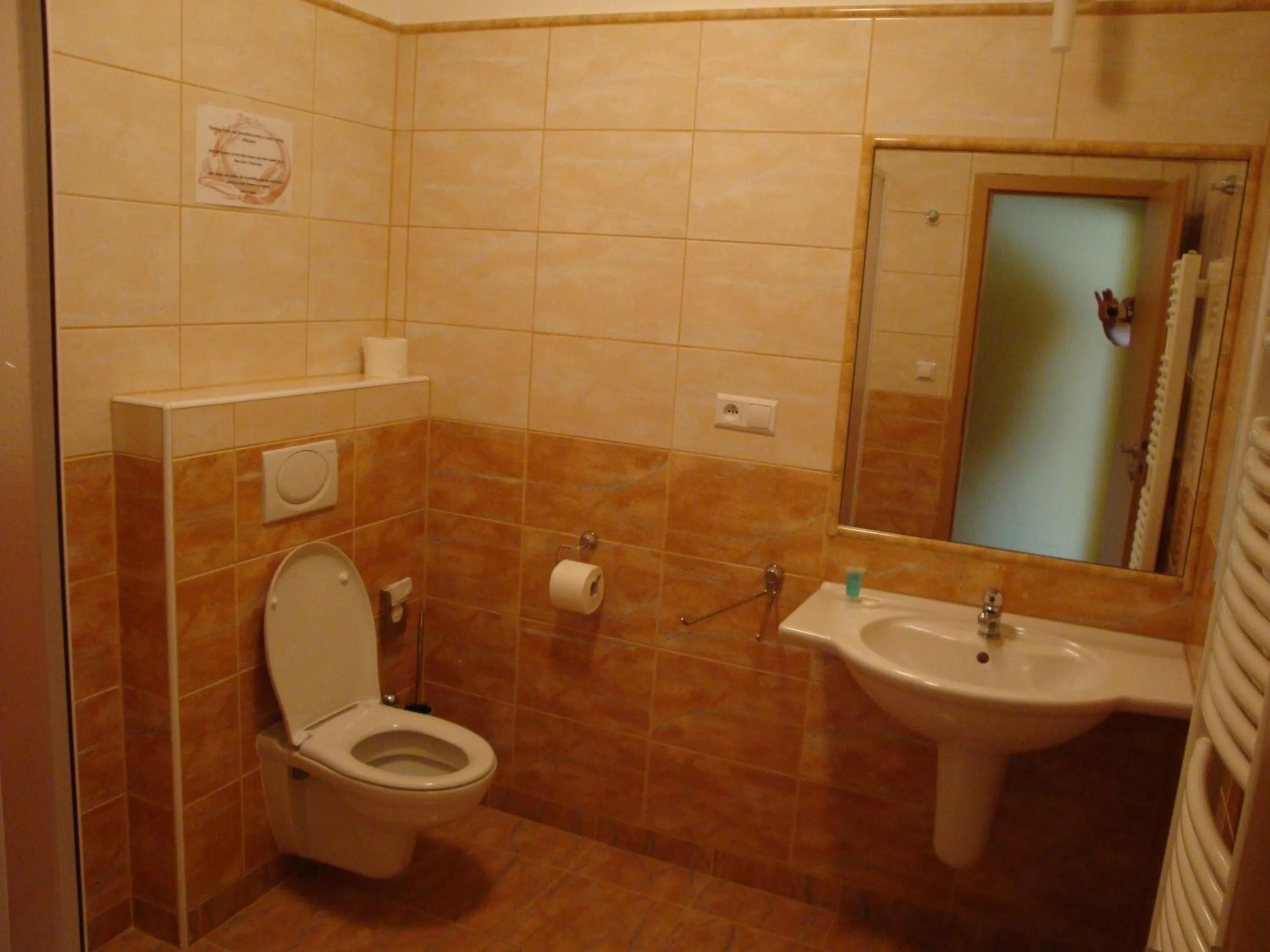 Toilet in Lázně Evženie