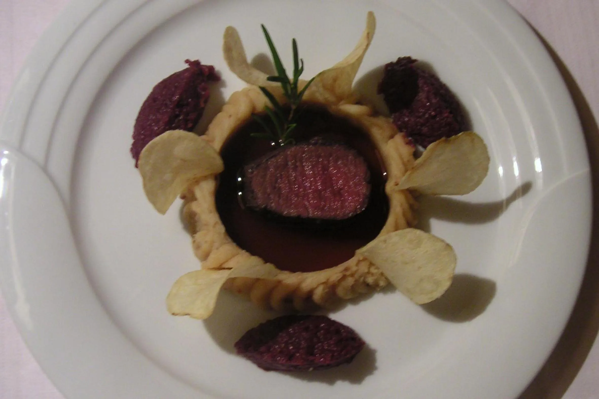 Food close-up in Hotel Zebru