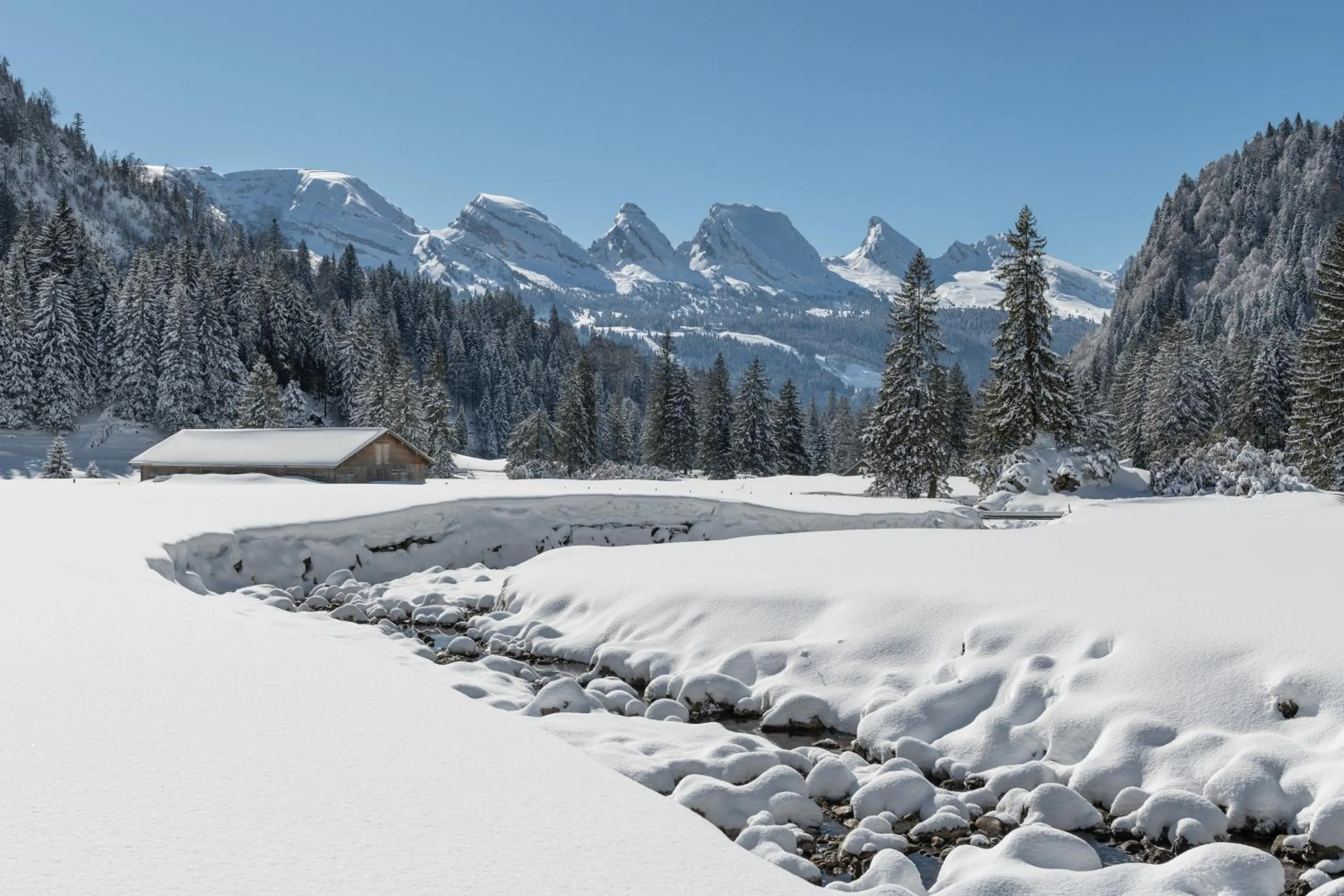 Natural landscape in Hotel Restaurant Rössli