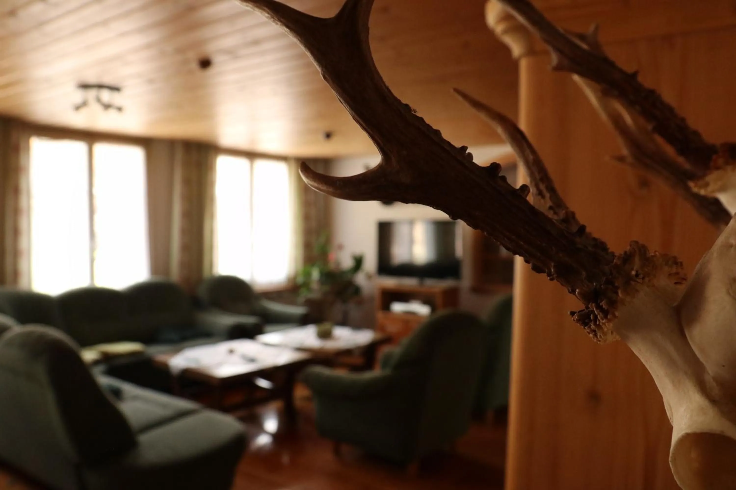 Communal lounge/ TV room in Hotel Restaurant Rössli