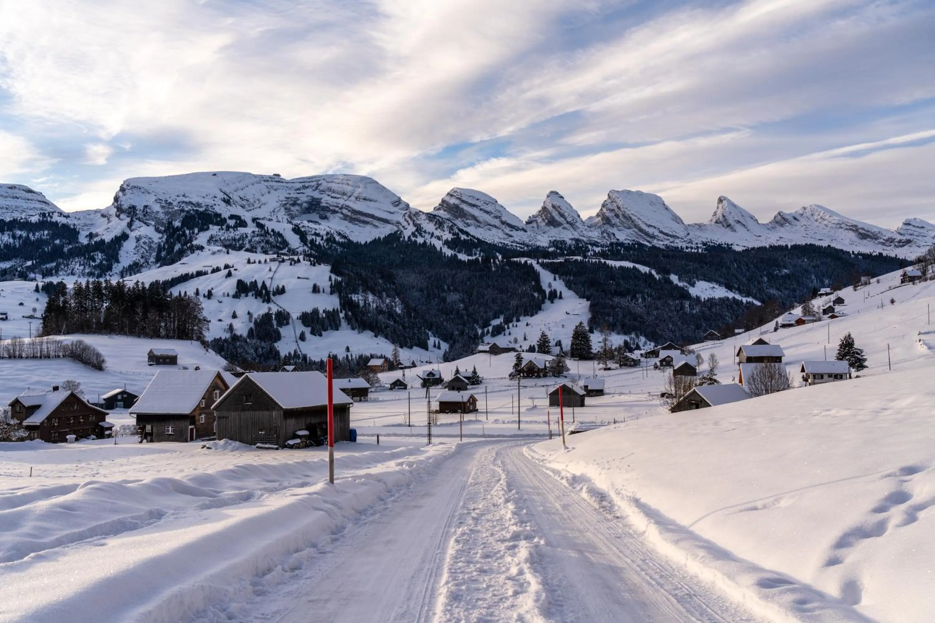 Winter in Hotel Restaurant Rössli