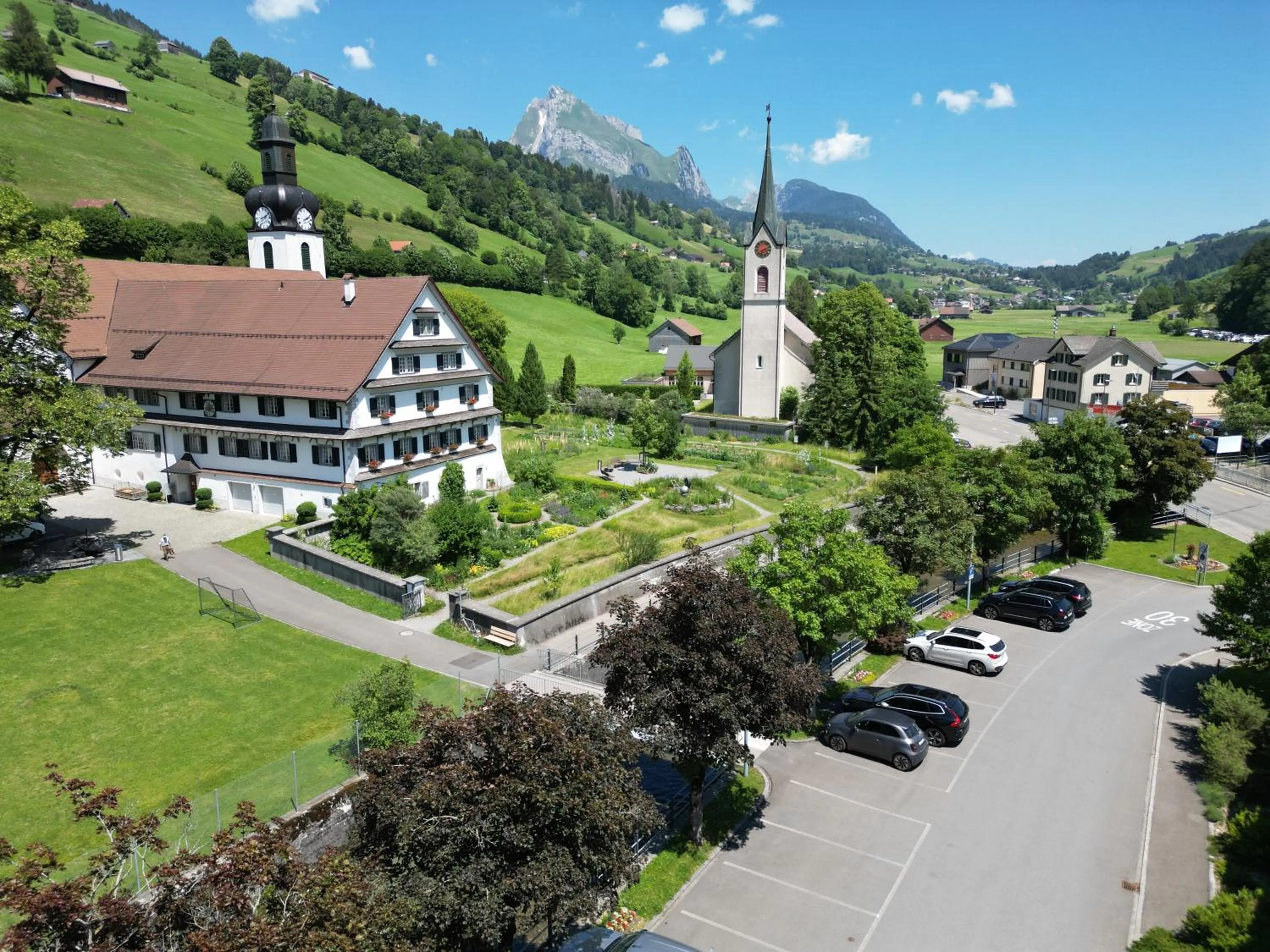 Natural landscape in Hotel Restaurant Rössli