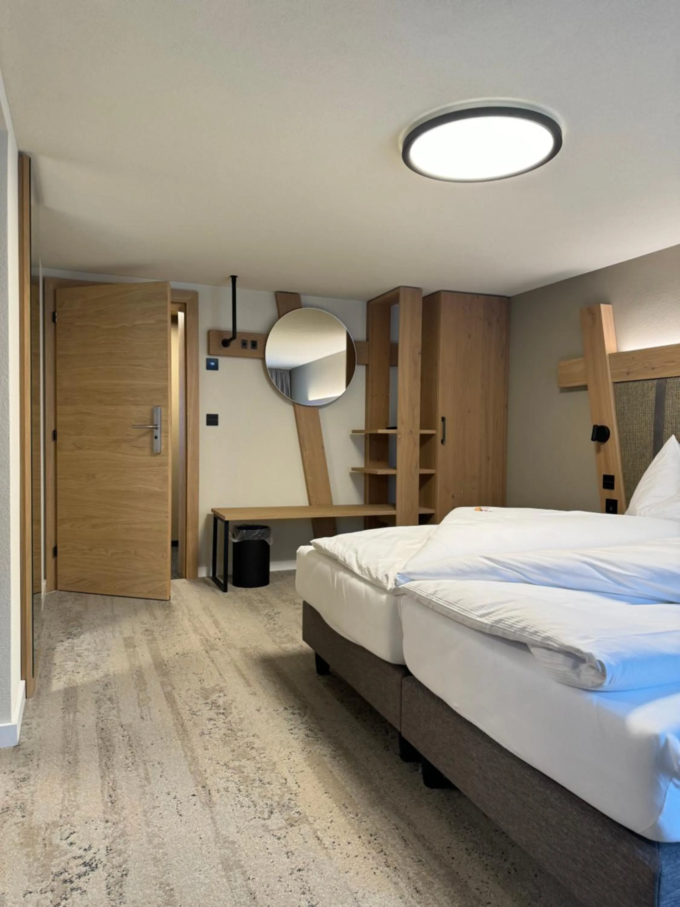 Bed in Hotel Restaurant Rössli