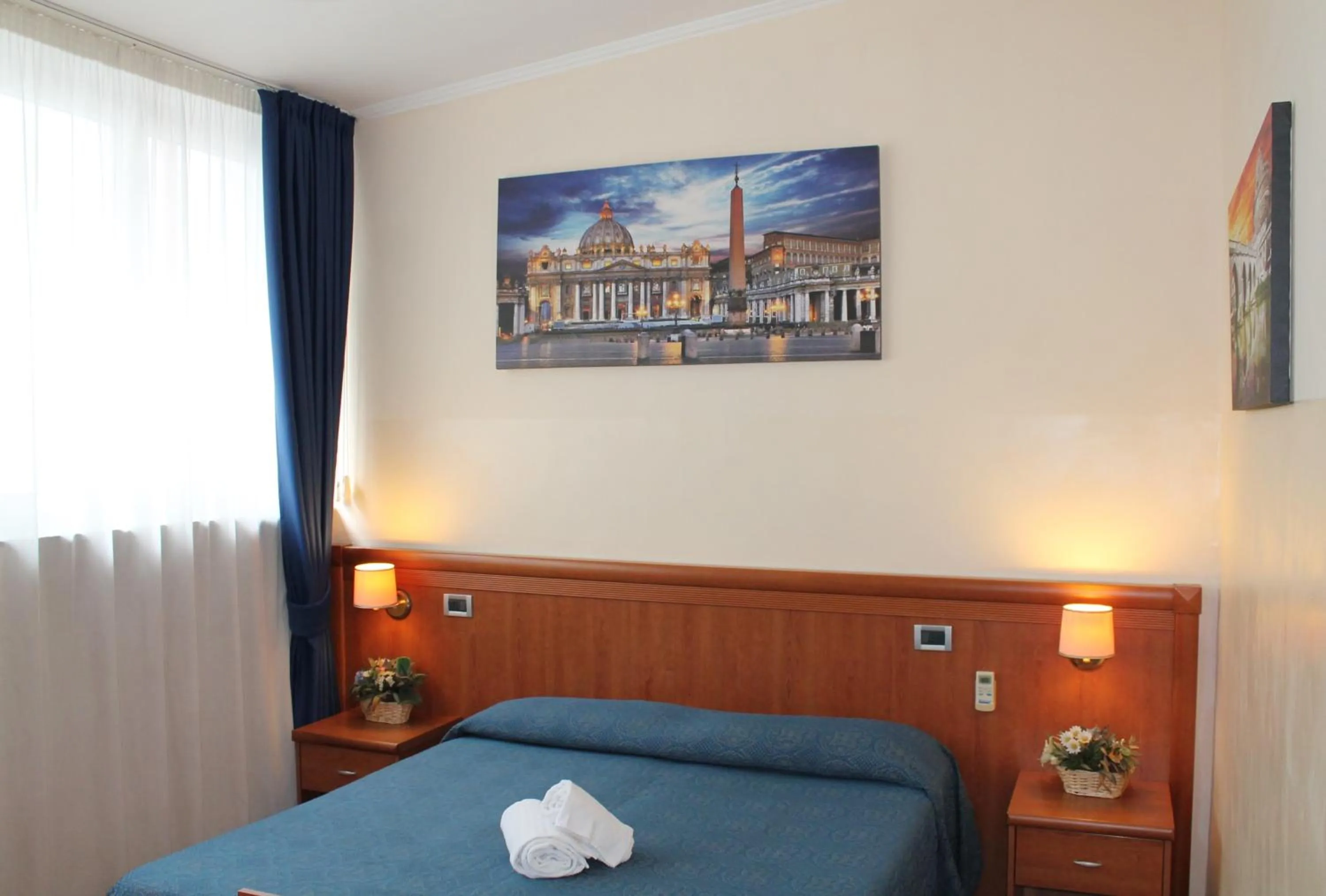 Photo of the whole room, Bed in Nights In Rome