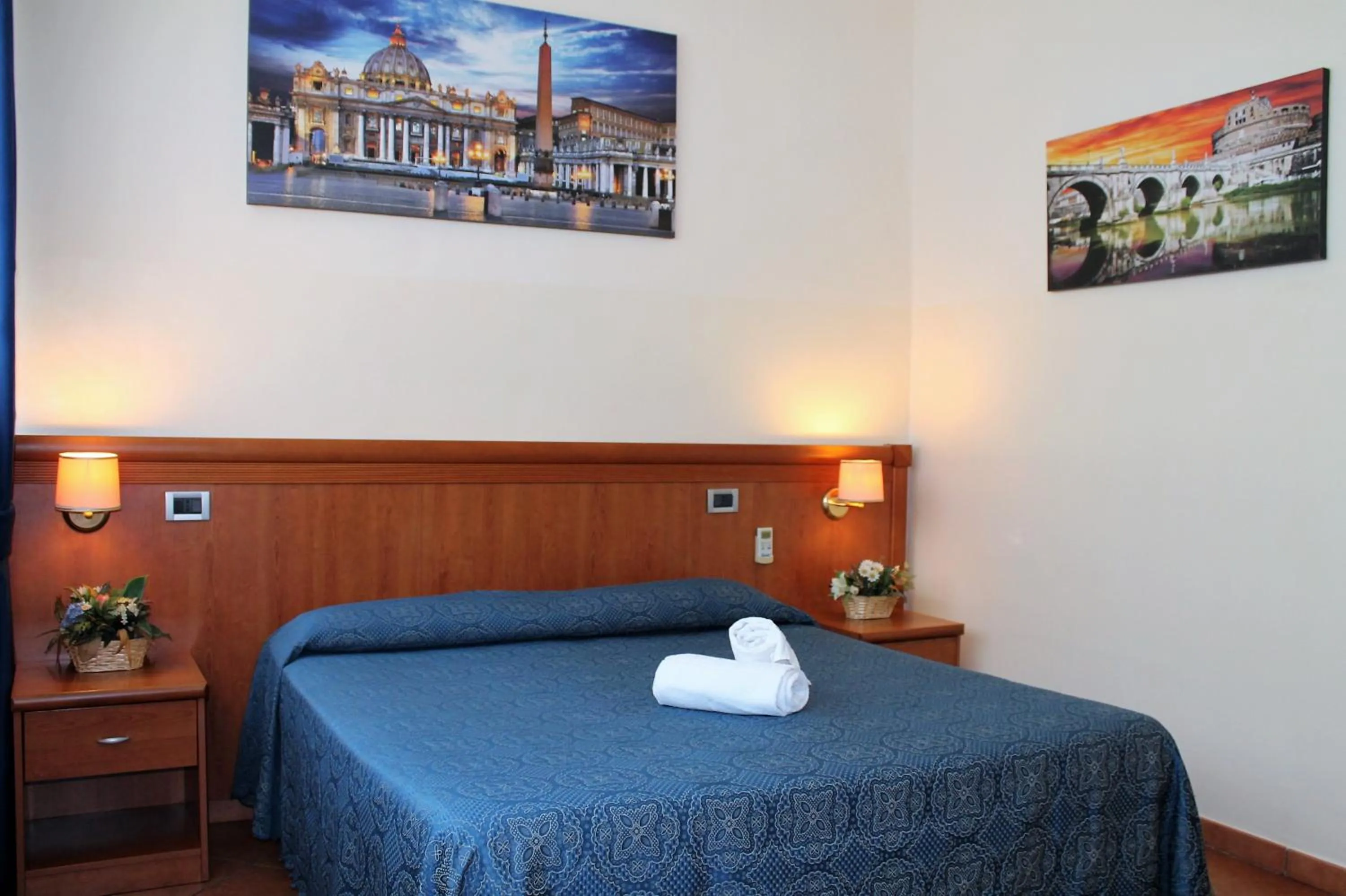 Photo of the whole room, Bed in Nights In Rome