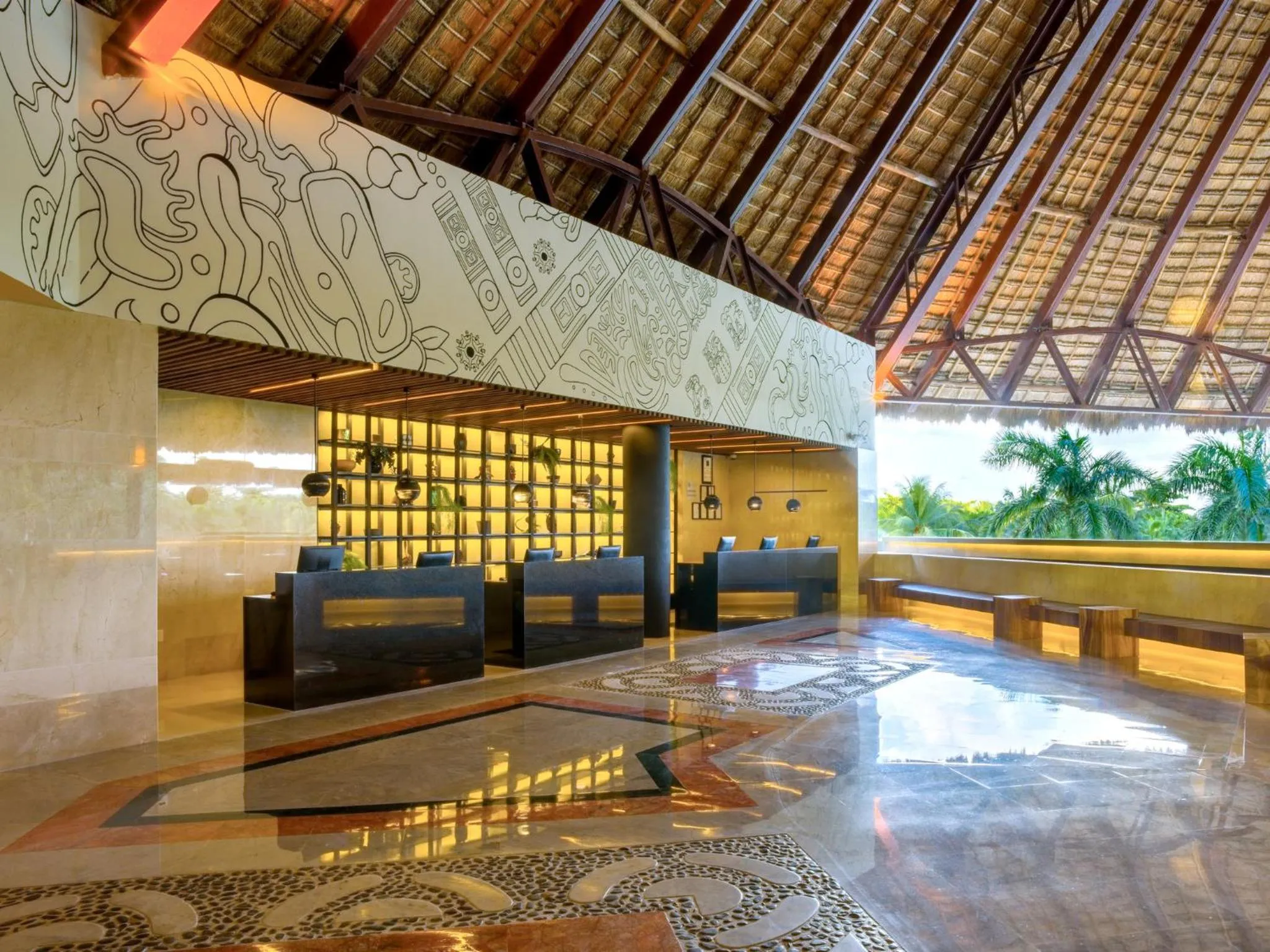 Lobby or reception in Fiesta Americana Condesa Cancun - All Inclusive