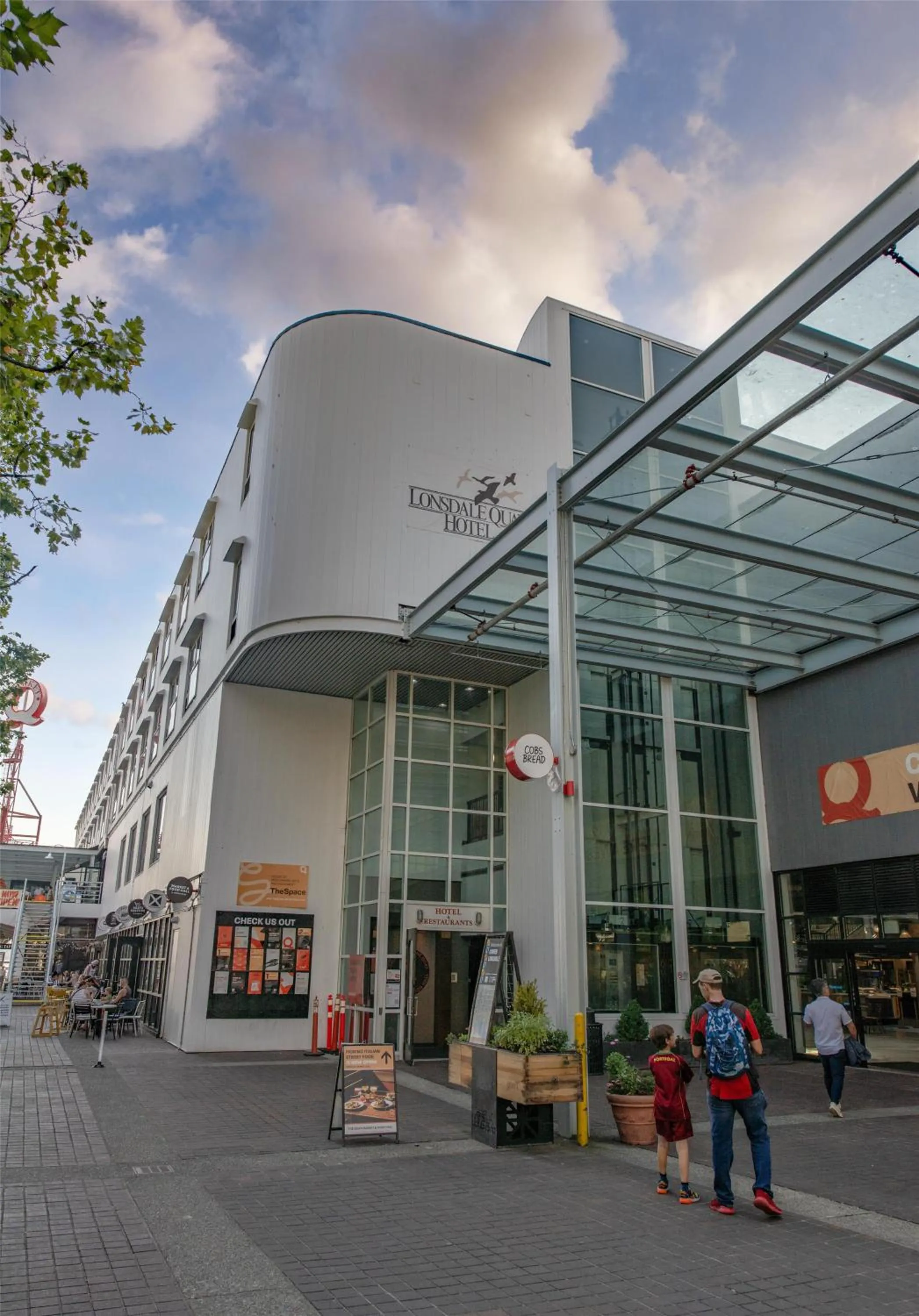 Property building in Coast Lonsdale Quay Hotel