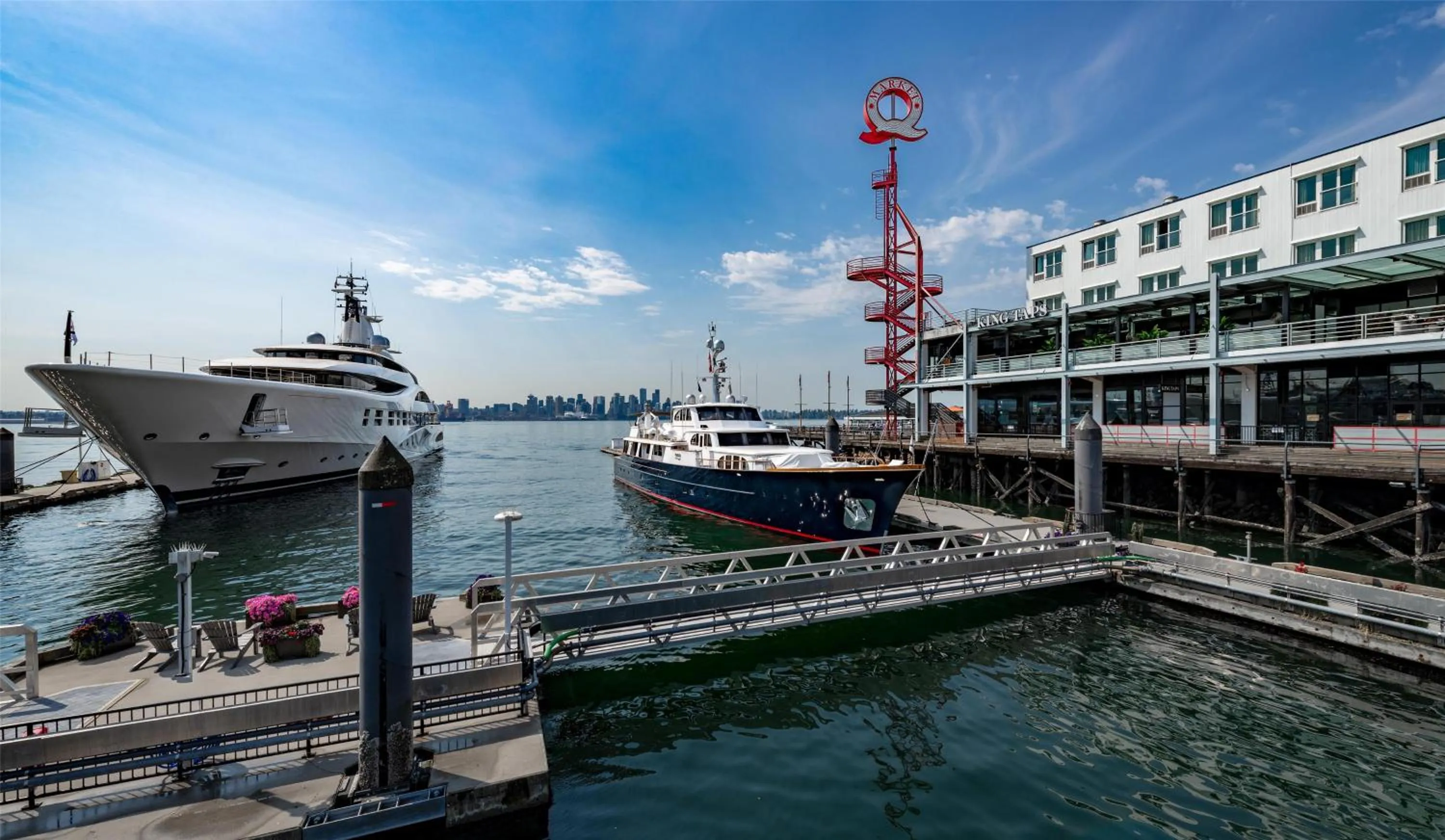 Property building in Coast Lonsdale Quay Hotel