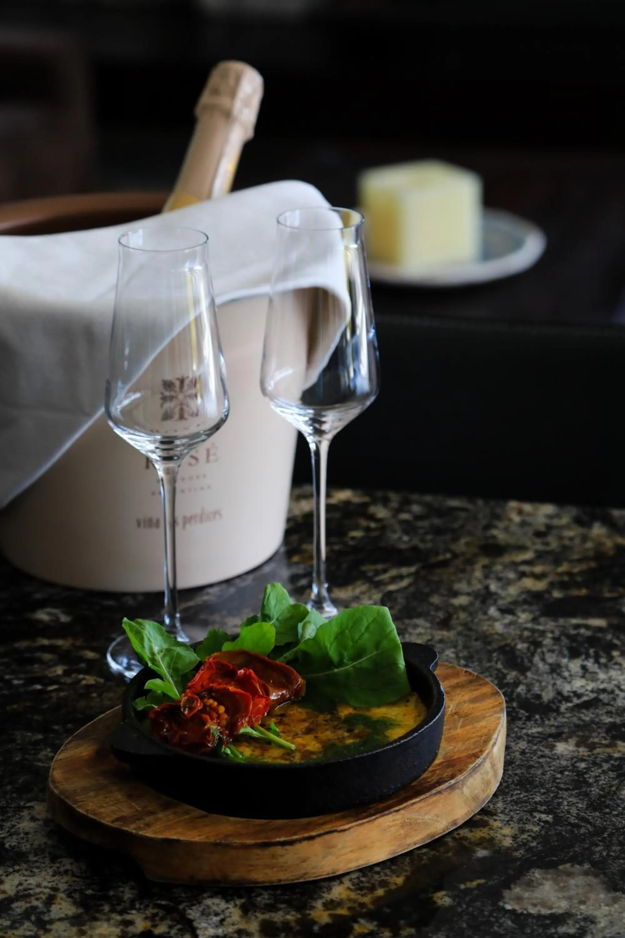 Food in El Carmelo Mountain Lodge