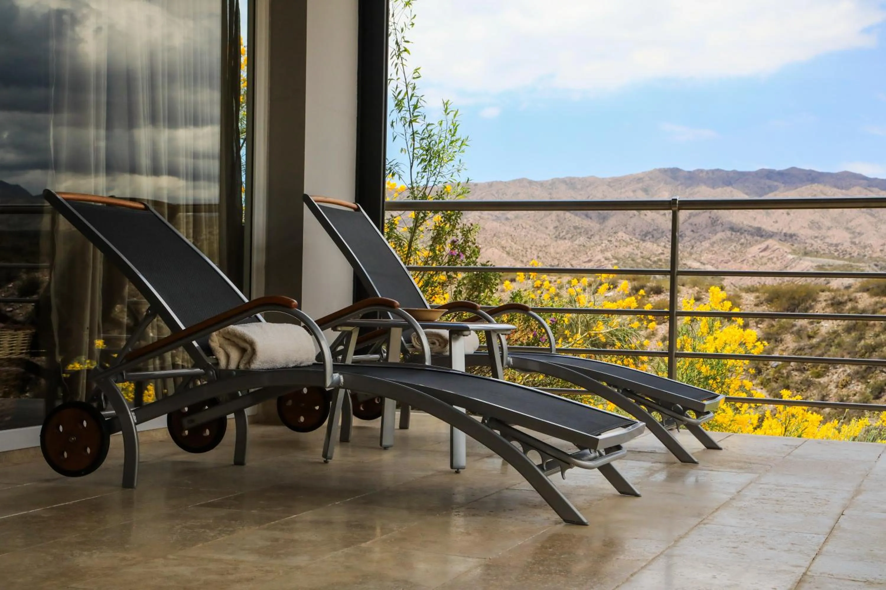 Balcony/Terrace in El Carmelo Mountain Lodge