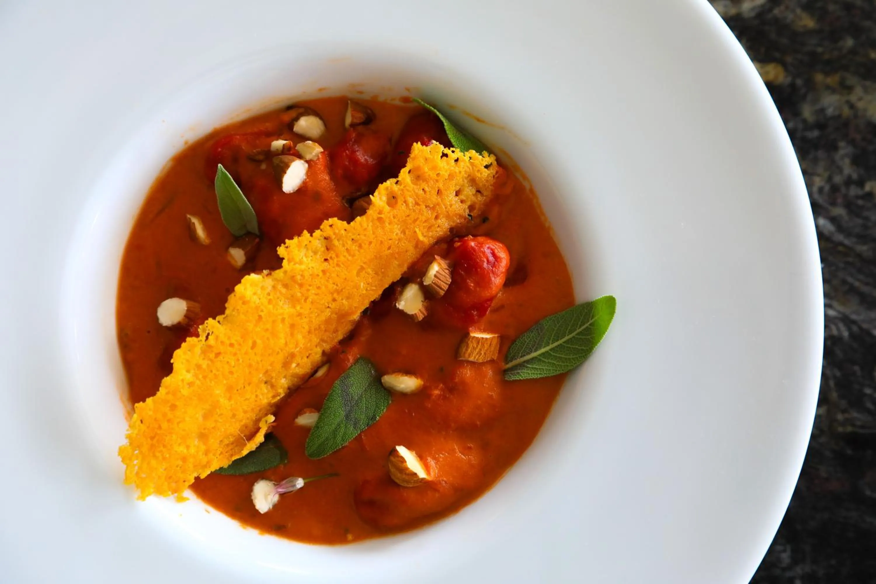 Food in El Carmelo Mountain Lodge