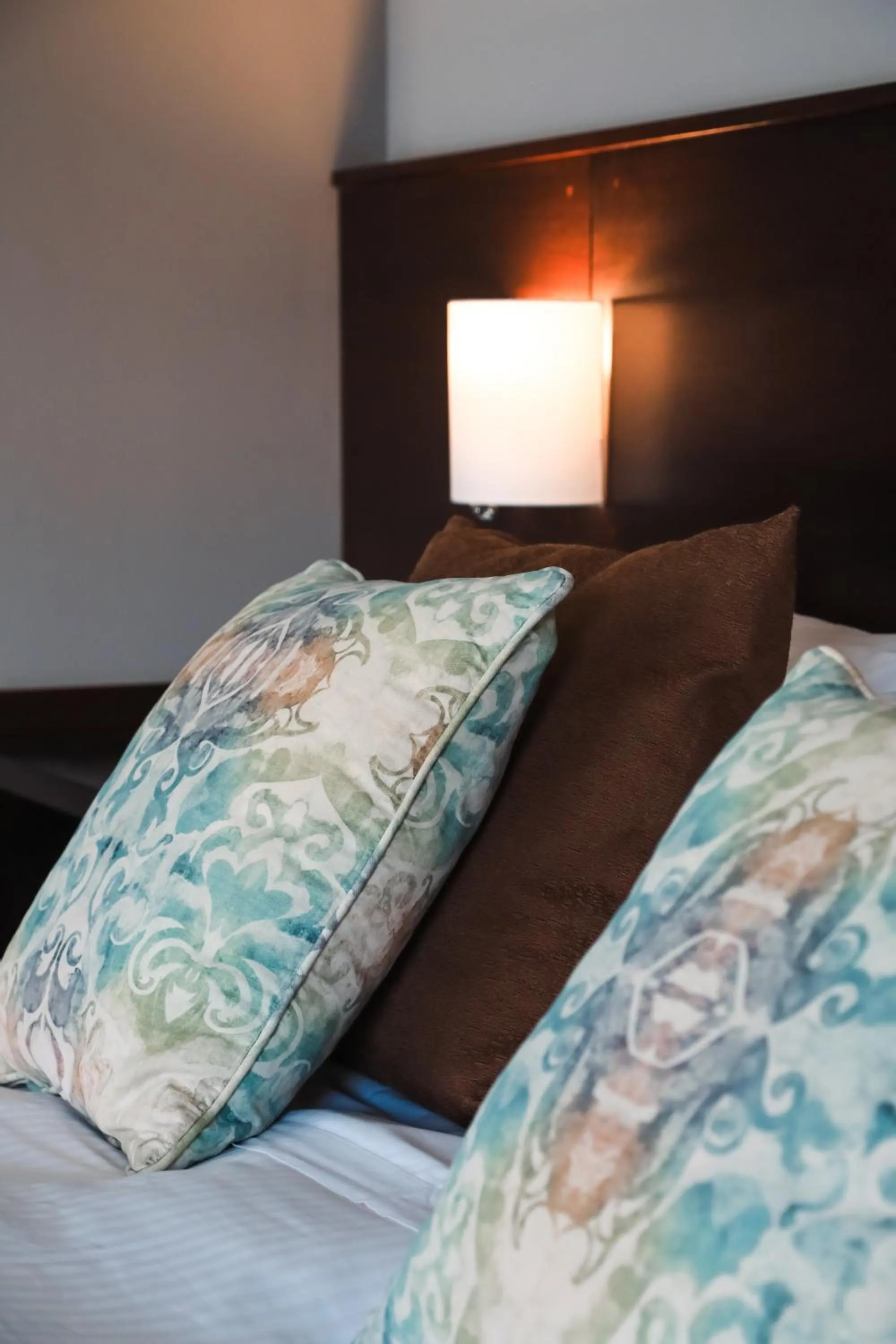 Decorative detail, Bed in El Carmelo Mountain Lodge