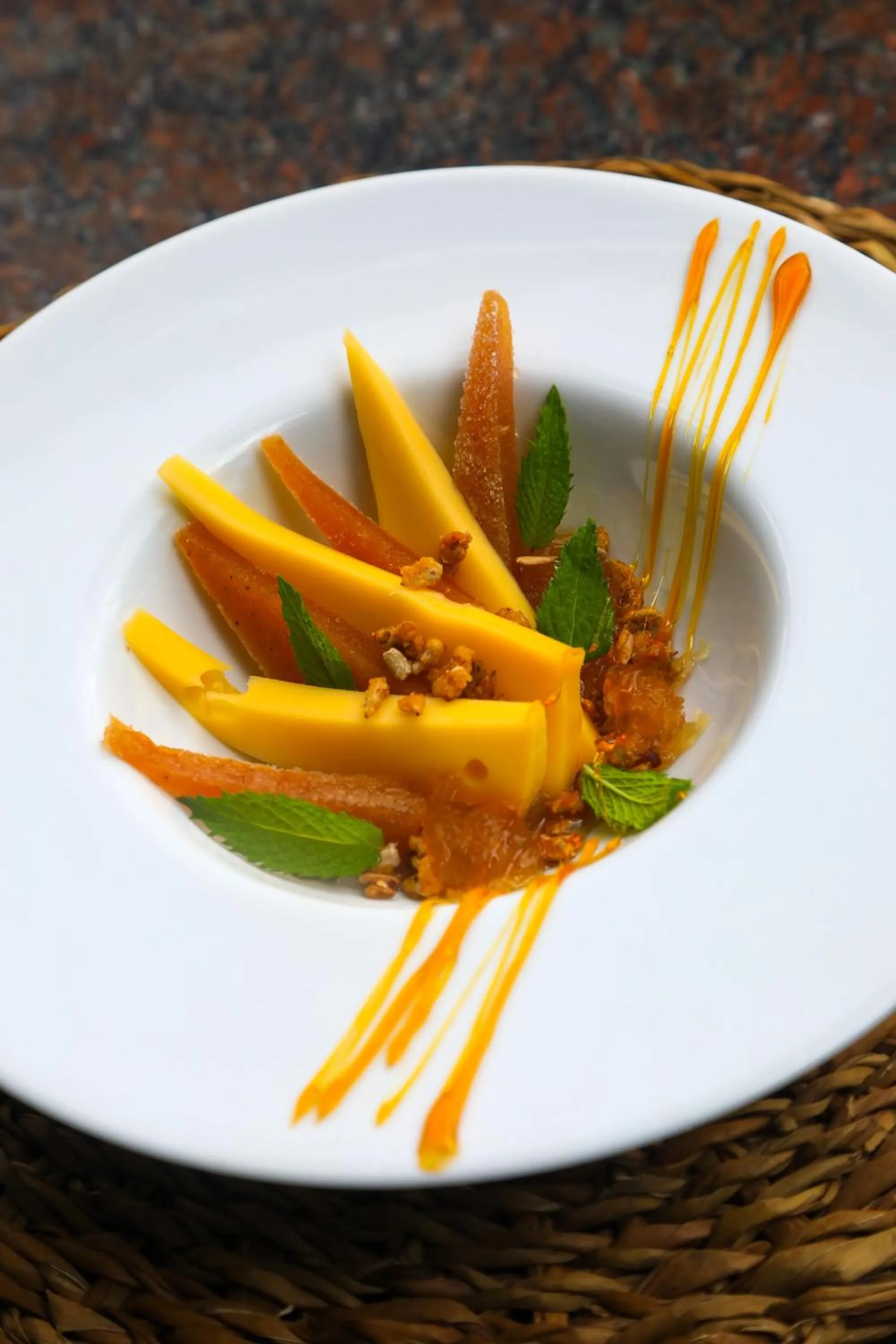 Food in El Carmelo Mountain Lodge