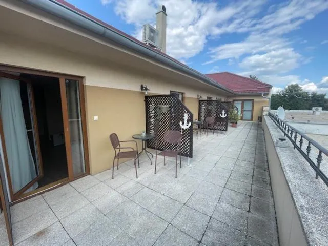 Balcony/Terrace in Mlyn Penzion & Wellness