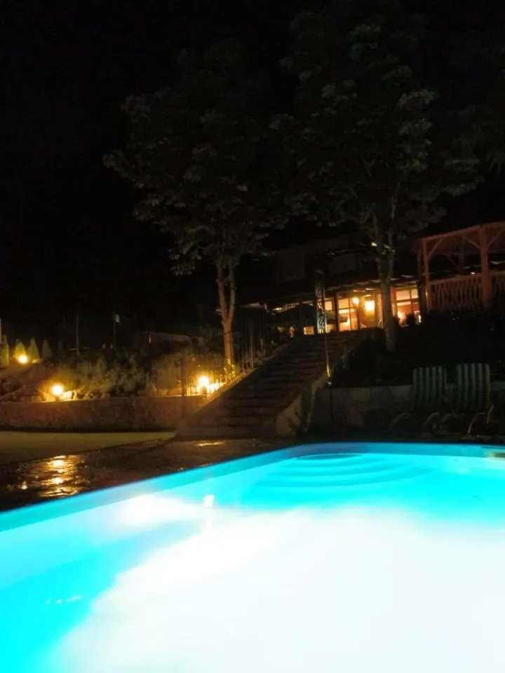 Swimming pool in Mlyn Penzion & Wellness
