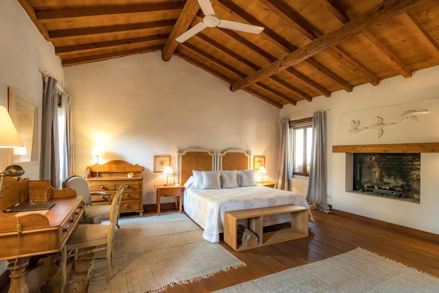 Bed in Il Relais dell'Abbazia