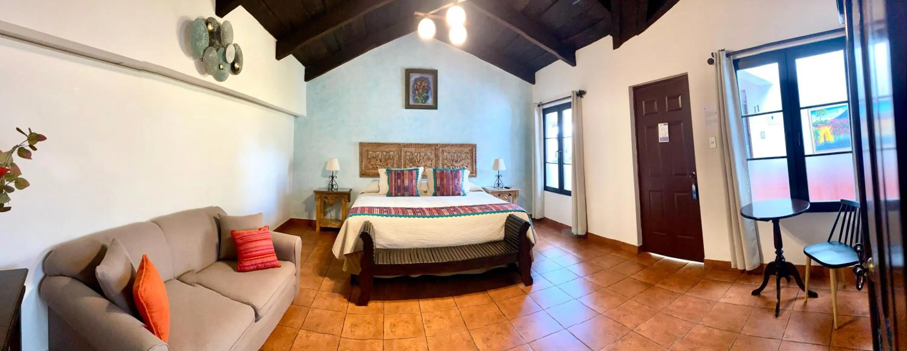 Photo of the whole room, Bed in Hotel la Galería