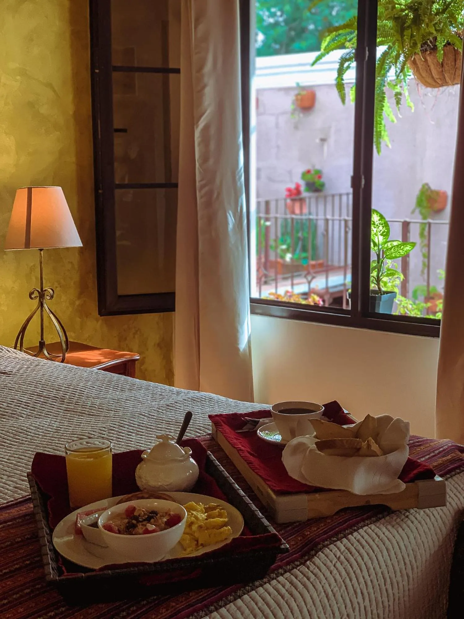 Bed in Hotel la Galería