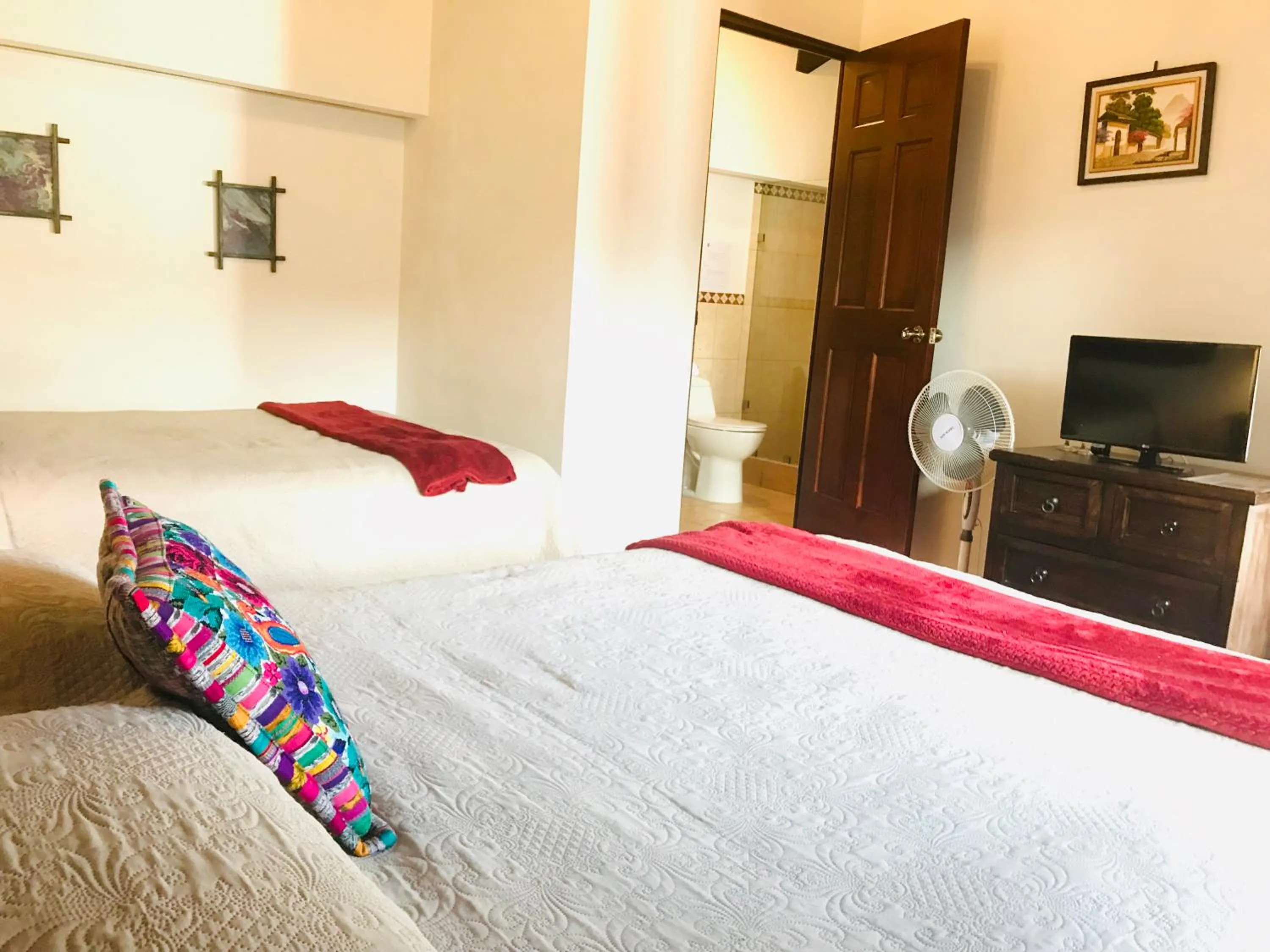 Bed in Hotel la Galería