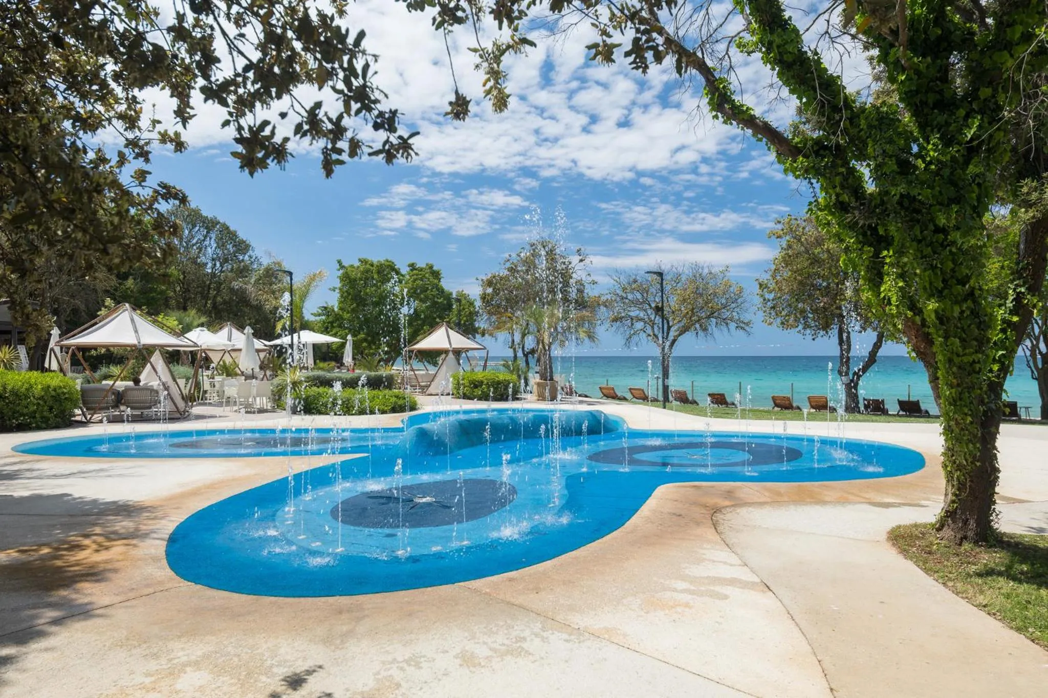 Children play ground in Camping Homes Mon Perin