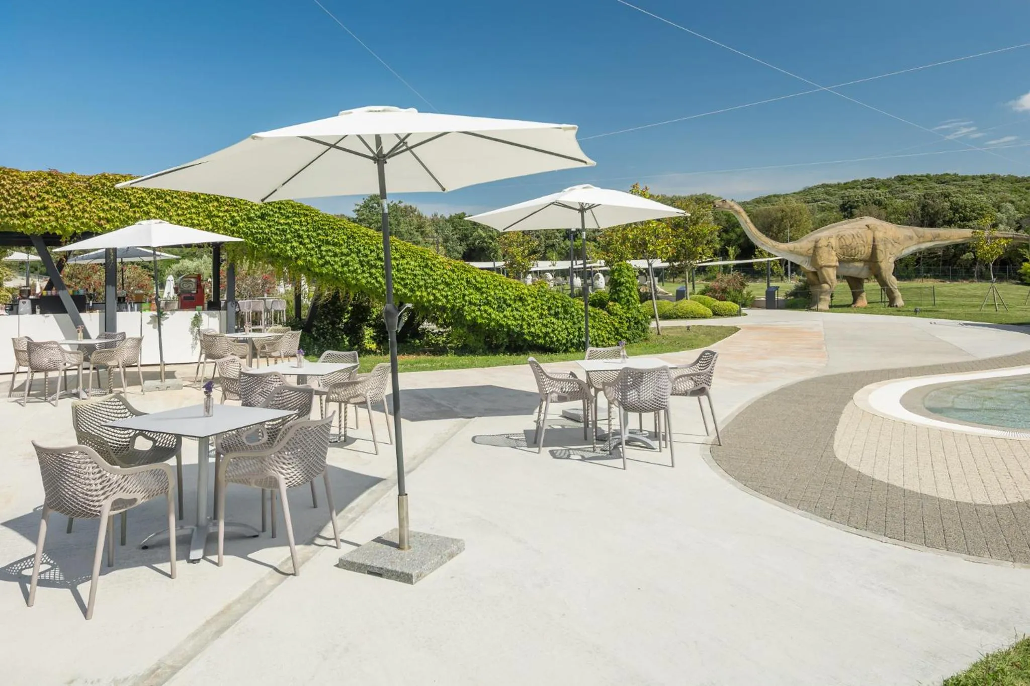 Lounge or bar in Camping Homes Mon Perin