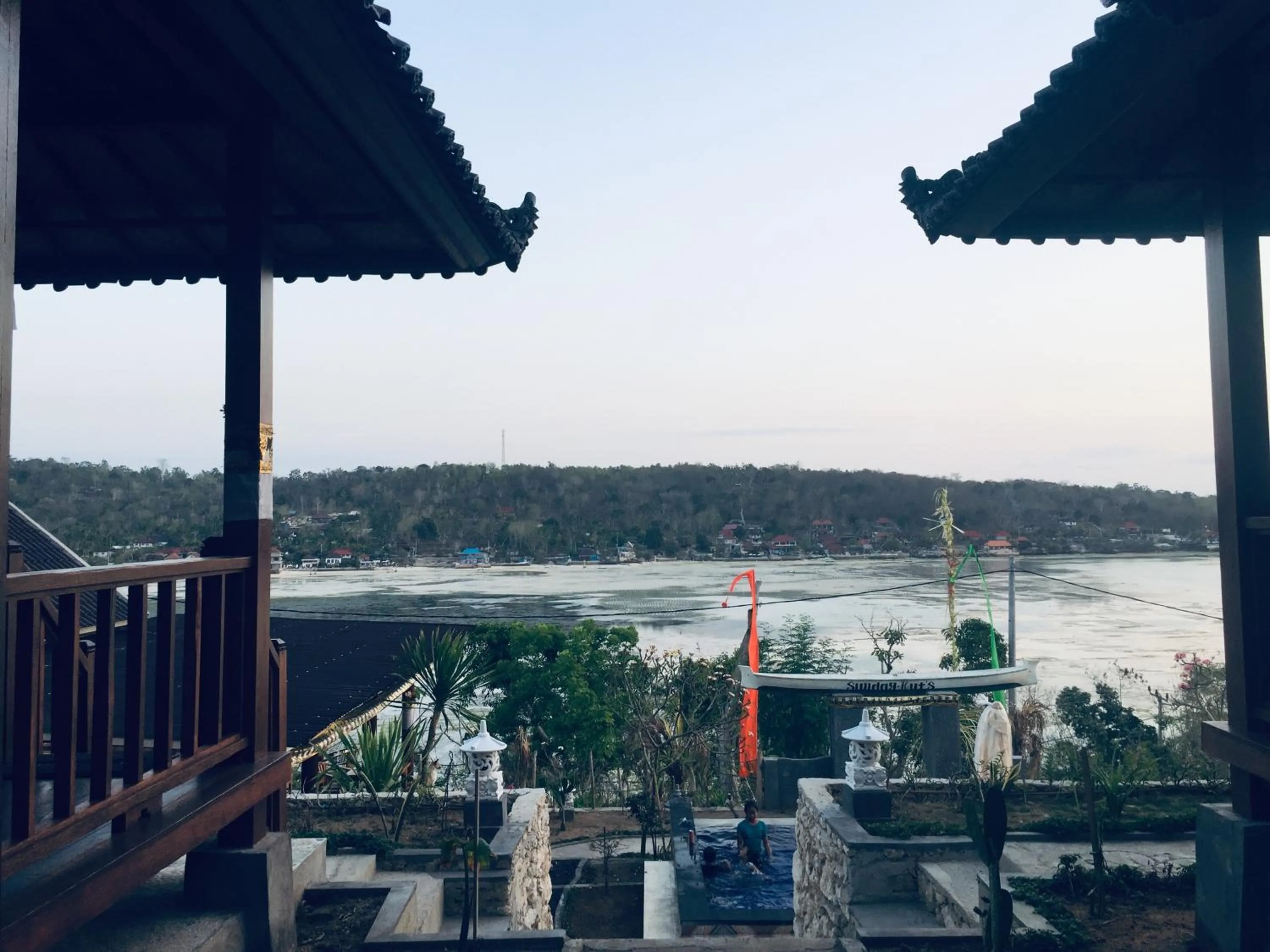Sea view in Sunday Huts Lembongan