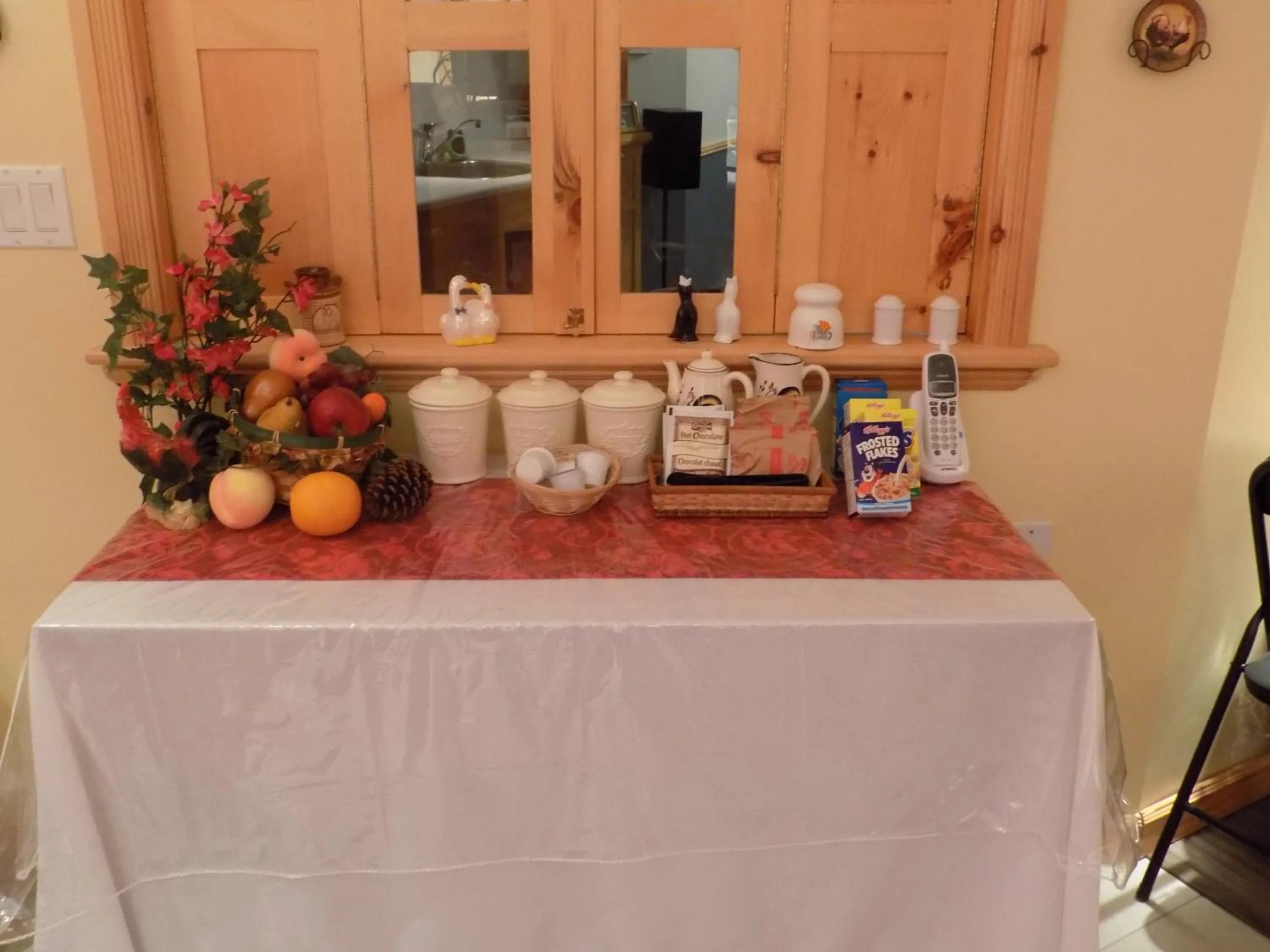 Lunch in Gîte Esprit Follet