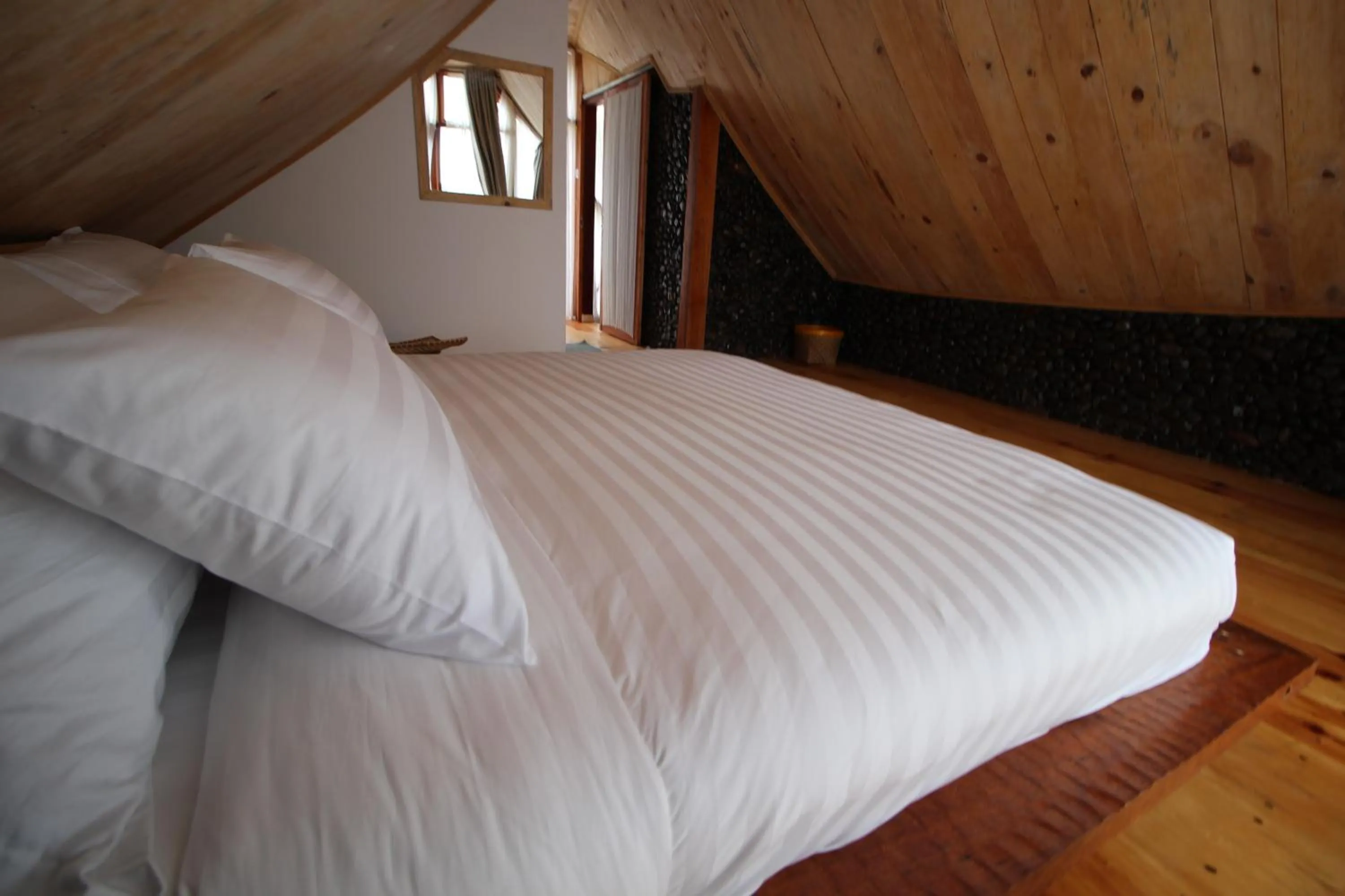 Bed in Padi Ecolodge