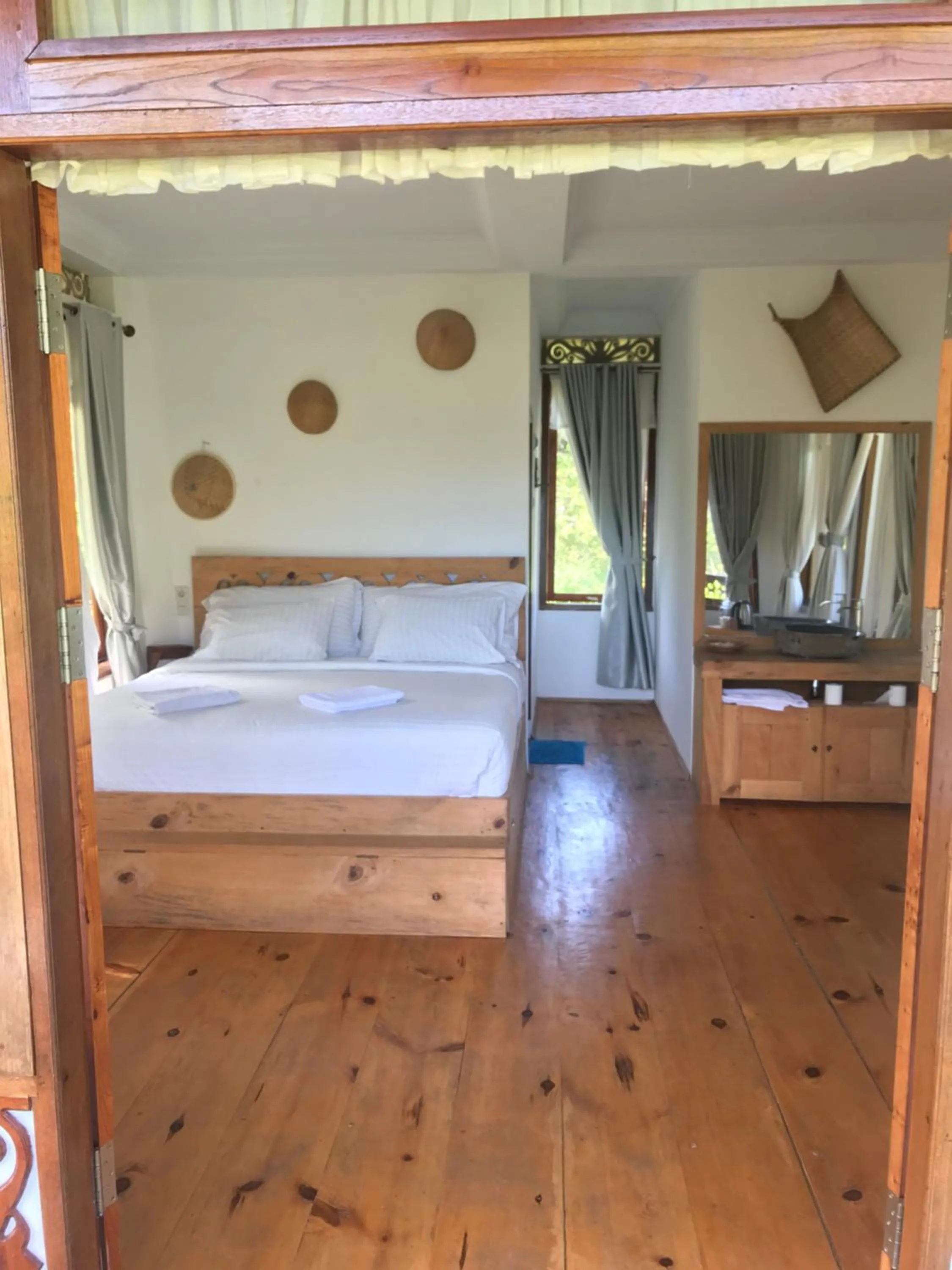 Bed in Padi Ecolodge