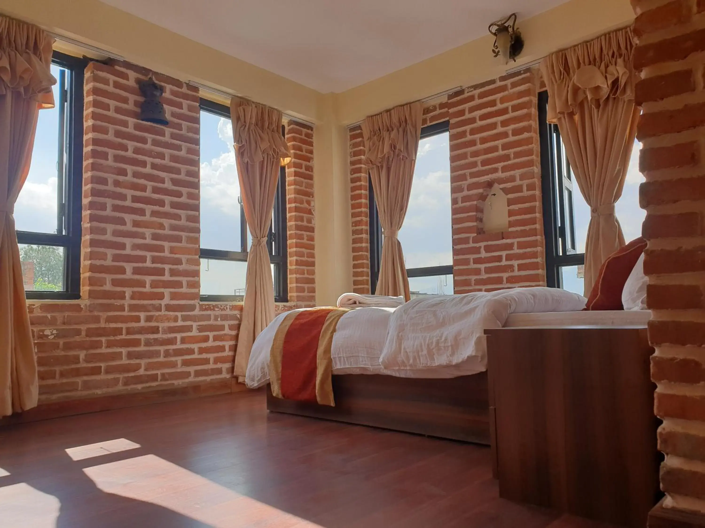 Deluxe Double or Twin Room with Mountain View in HOTEL LAYAKU DURBAR Deluxe Double or Twin Room with Mountain View in HOTEL LAYAKU DURBAR