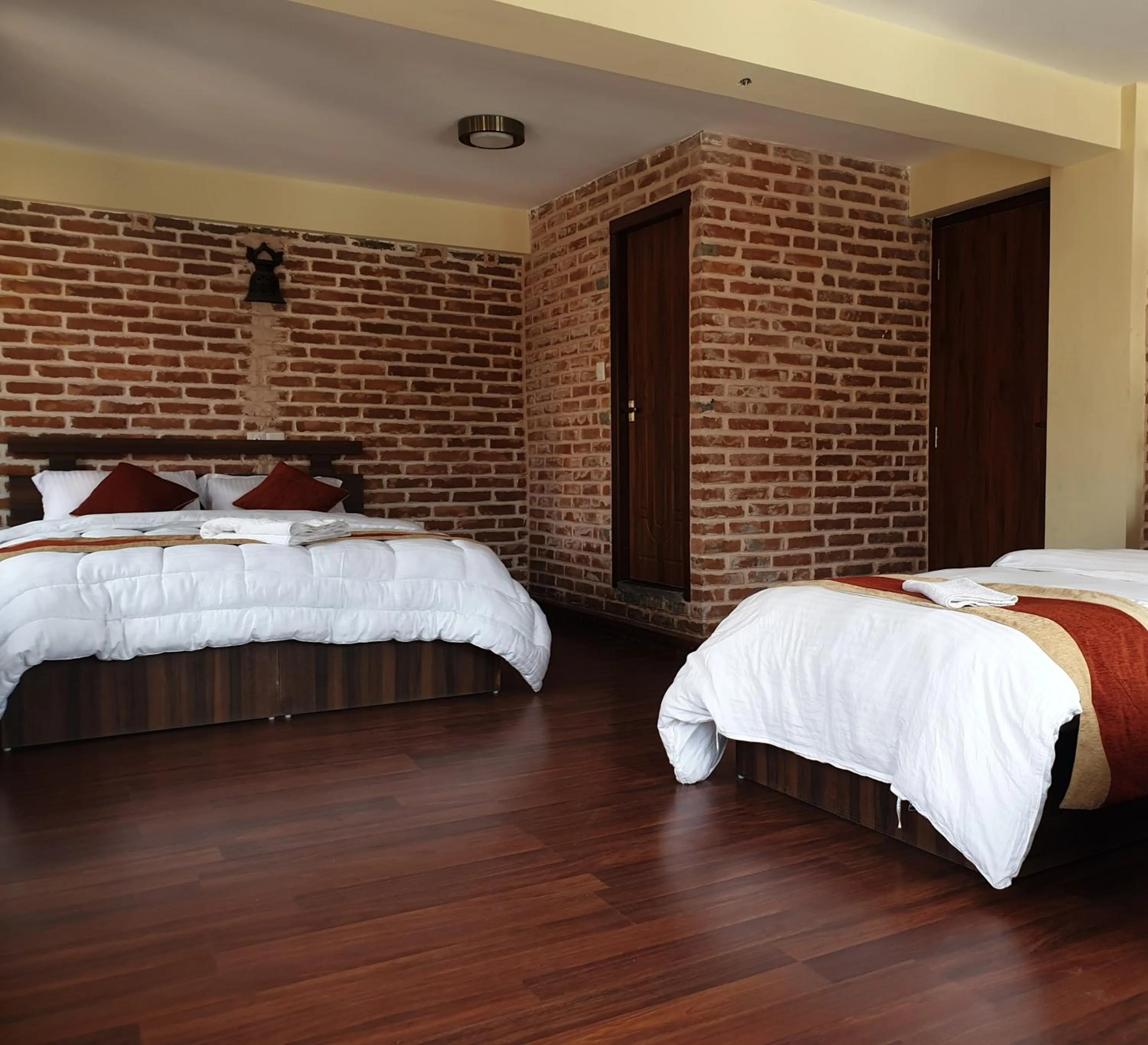 Photo of the whole room, Bed in HOTEL LAYAKU DURBAR