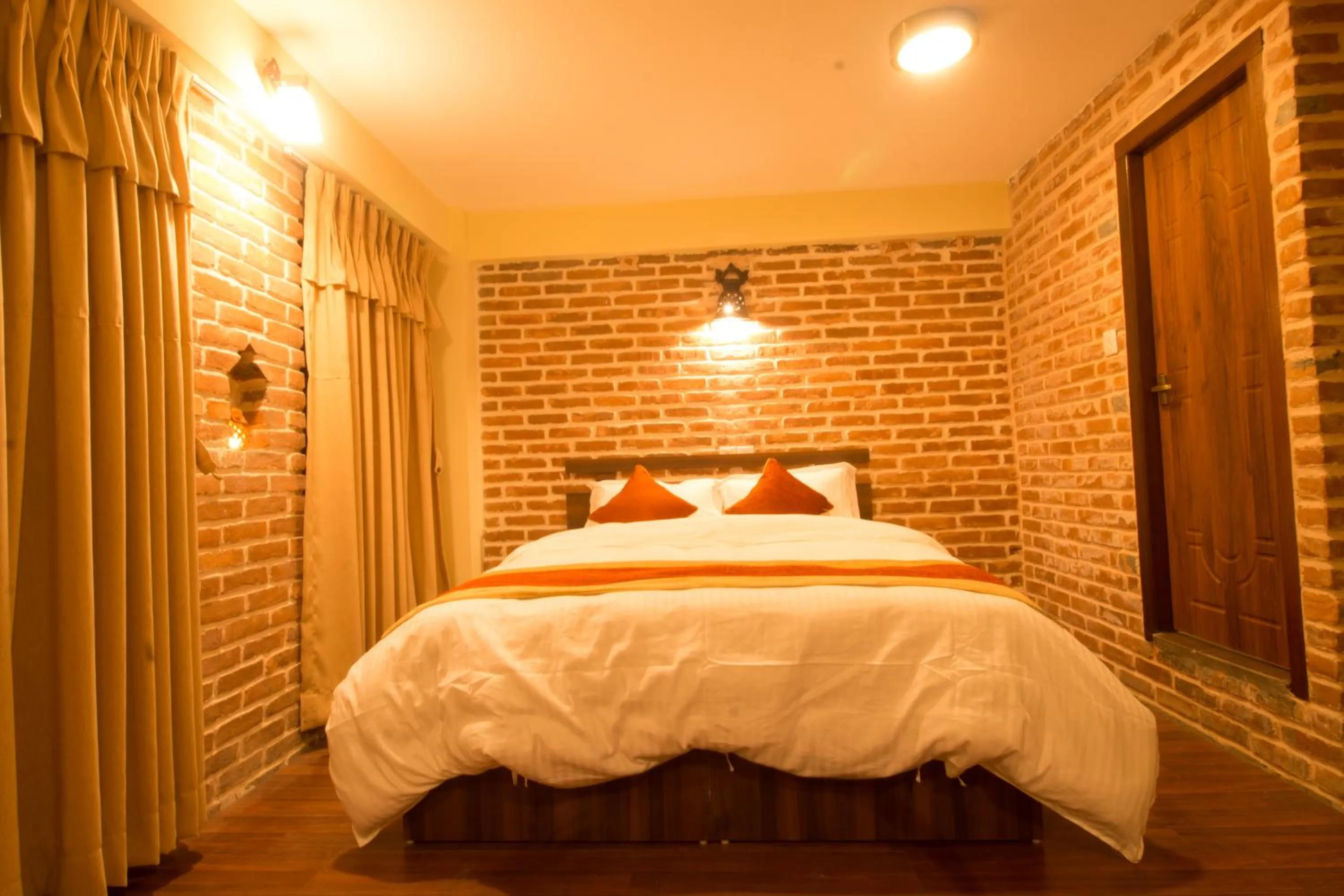 Photo of the whole room, Bed in HOTEL LAYAKU DURBAR