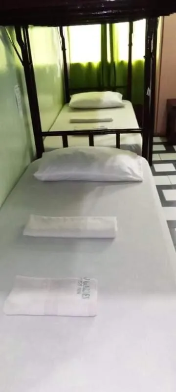 Bed in Bamboo Garden Bussiness Inn