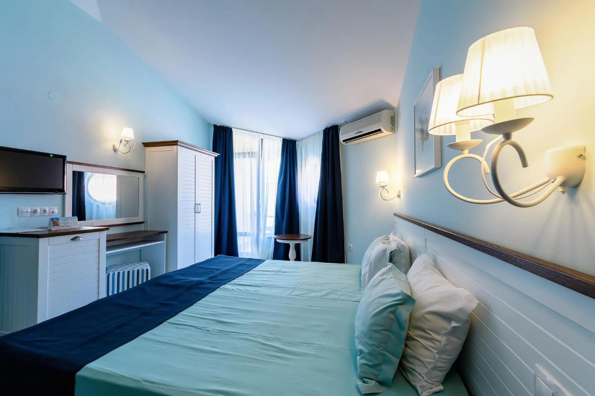 Area and facilities, Bed in Hotel Evridika