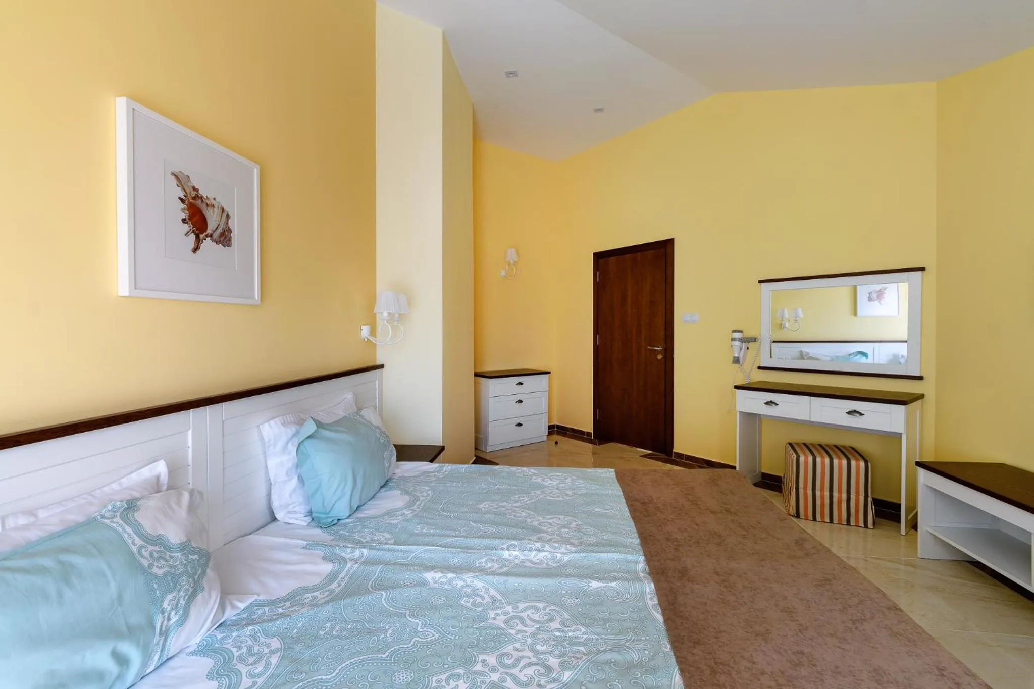 Bedroom, Bed in Hotel Evridika