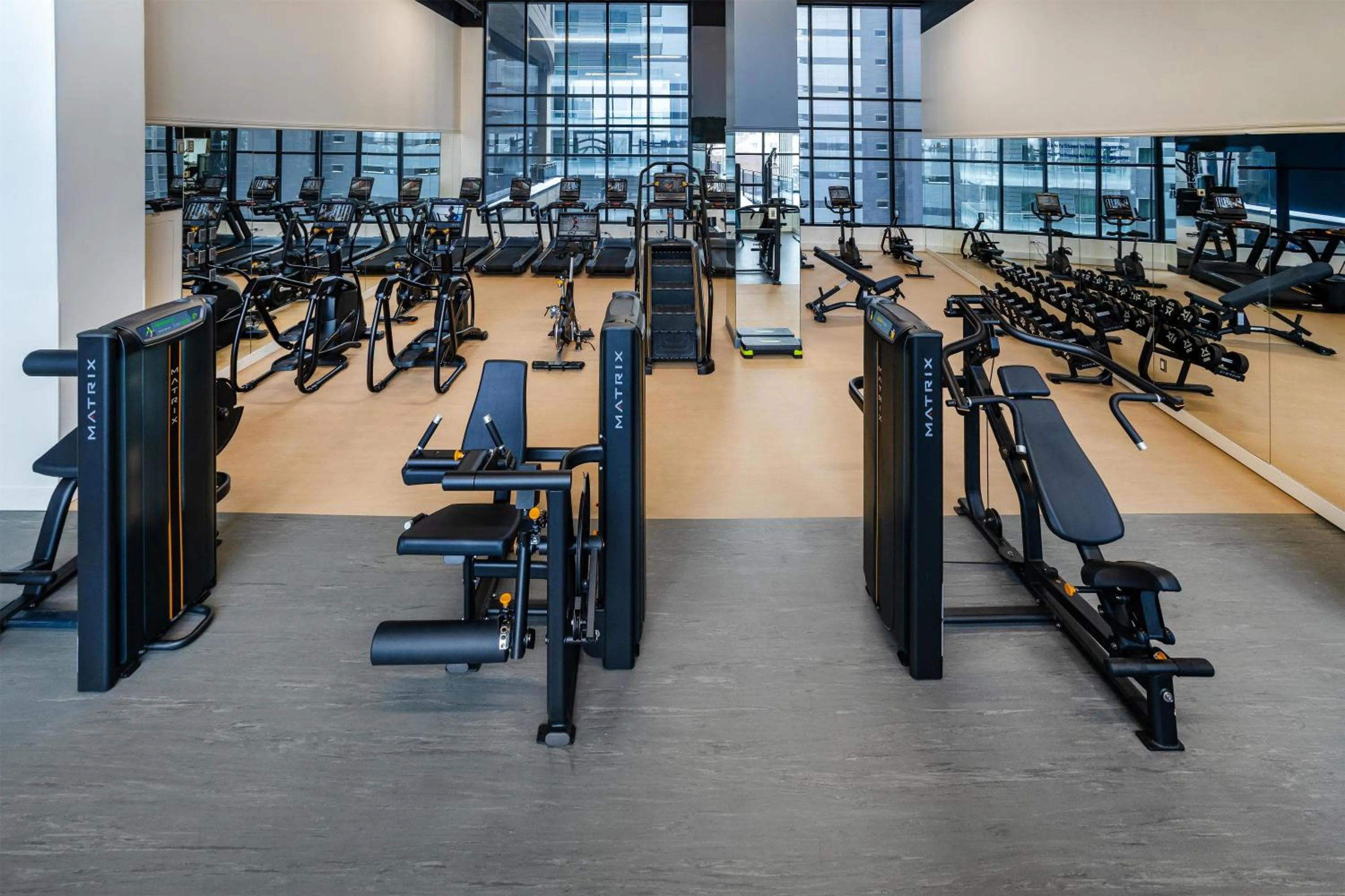 Fitness centre/facilities in Hilton Garden Inn Montreal Centre-Ville