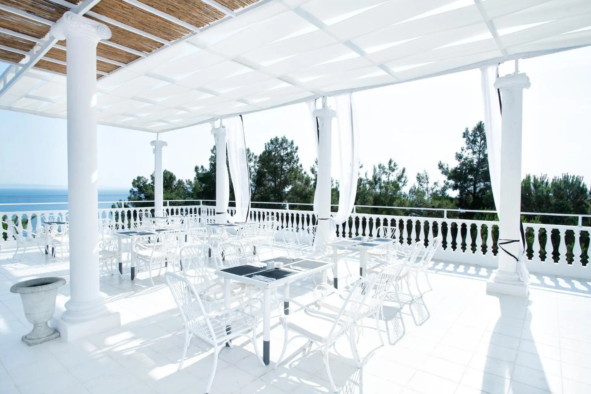 Balcony/Terrace in Bianco Olympico Beach Resort-All Inclusive