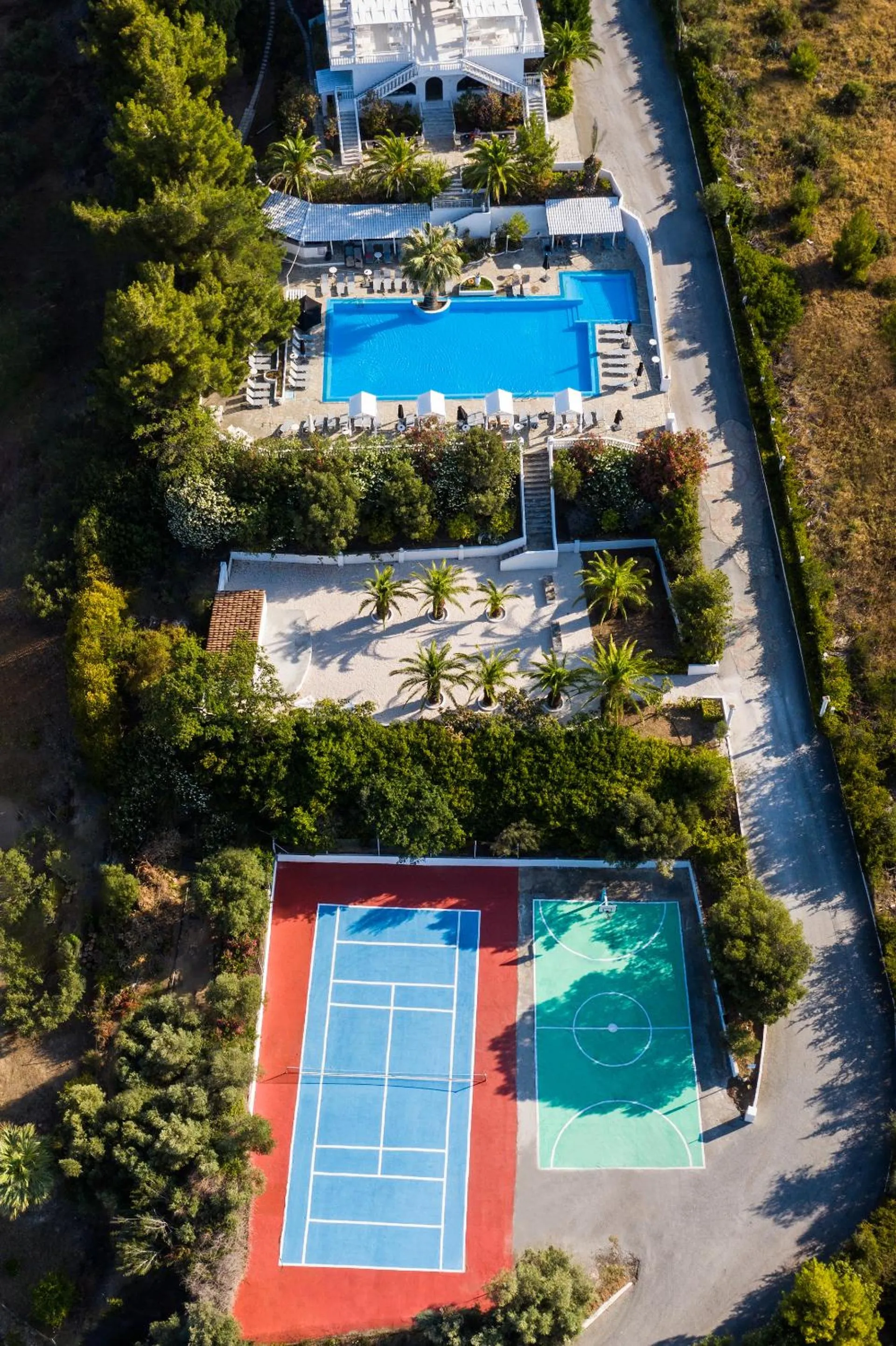 Bird's eye view in Bianco Olympico Beach Resort-All Inclusive