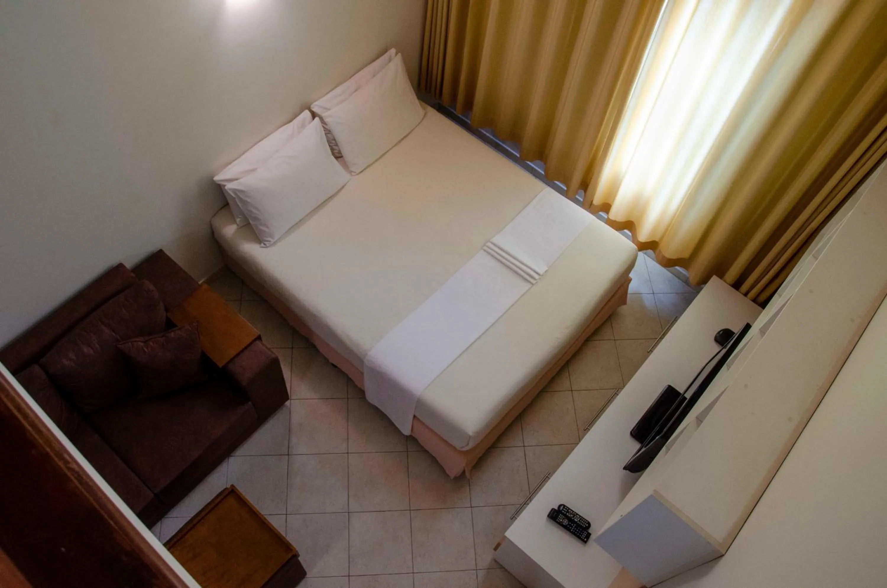 Bed in Hotel City Hall